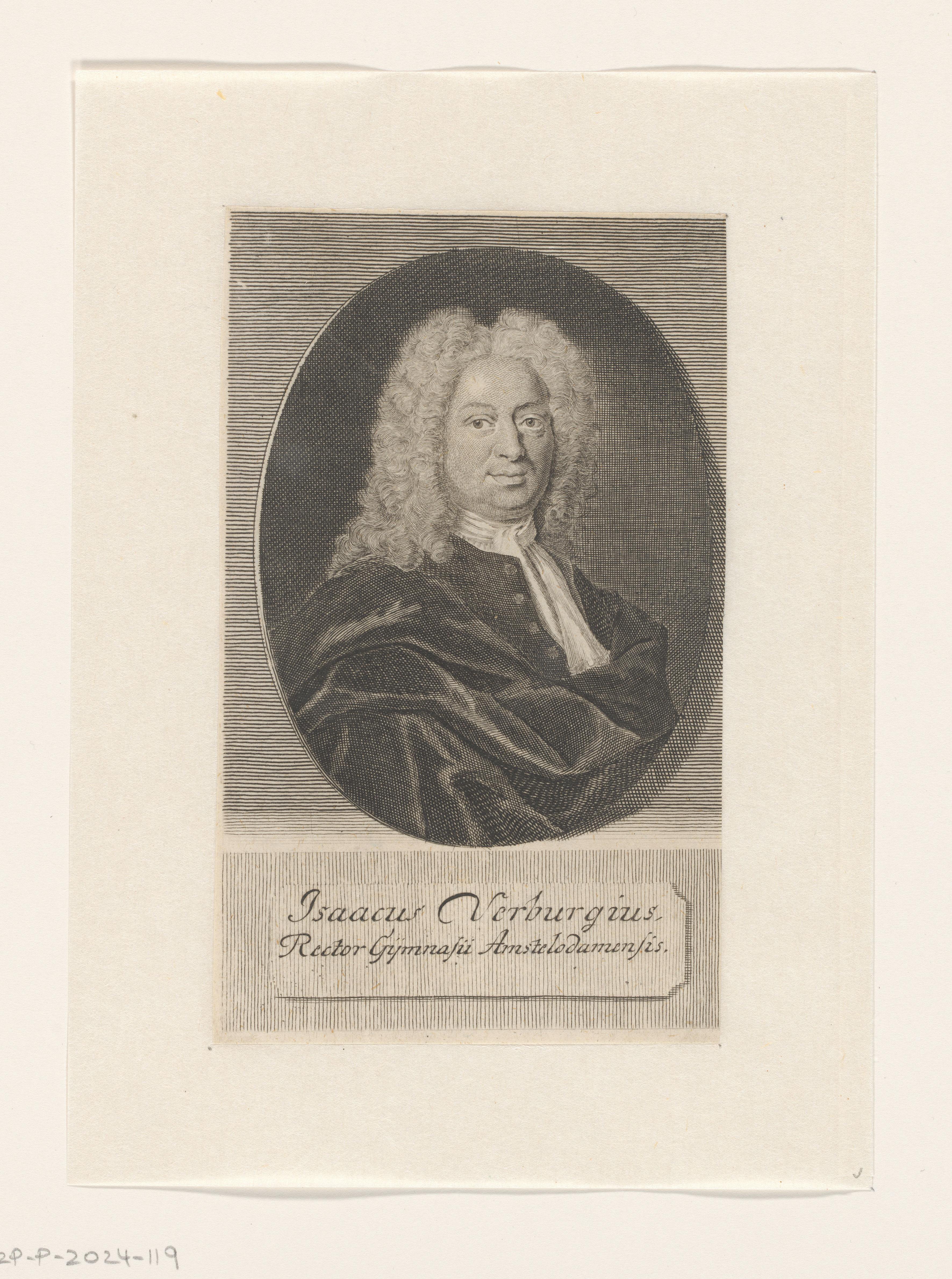 Portret van Isaac Verburg
