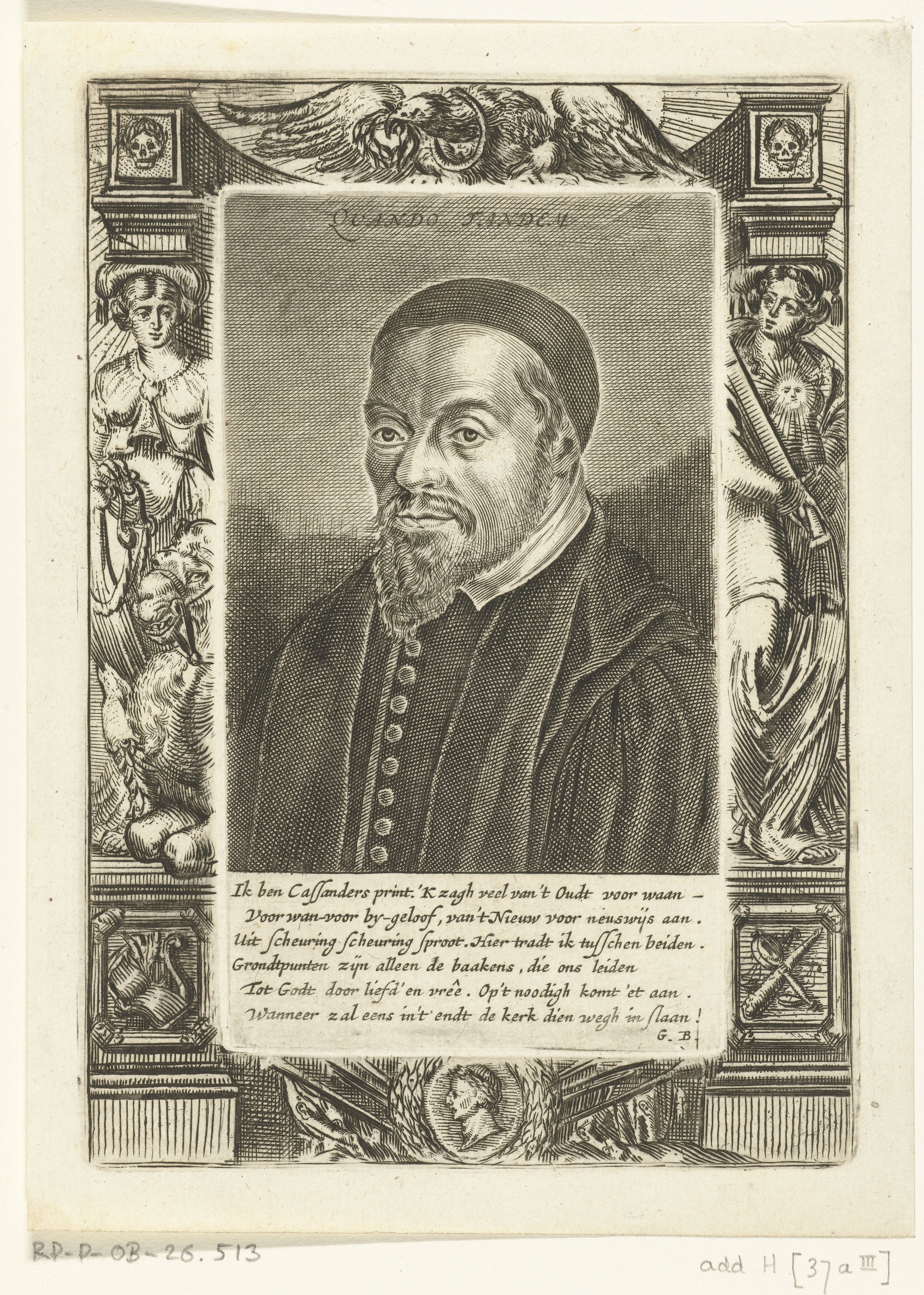 Portret van Georg Cassander