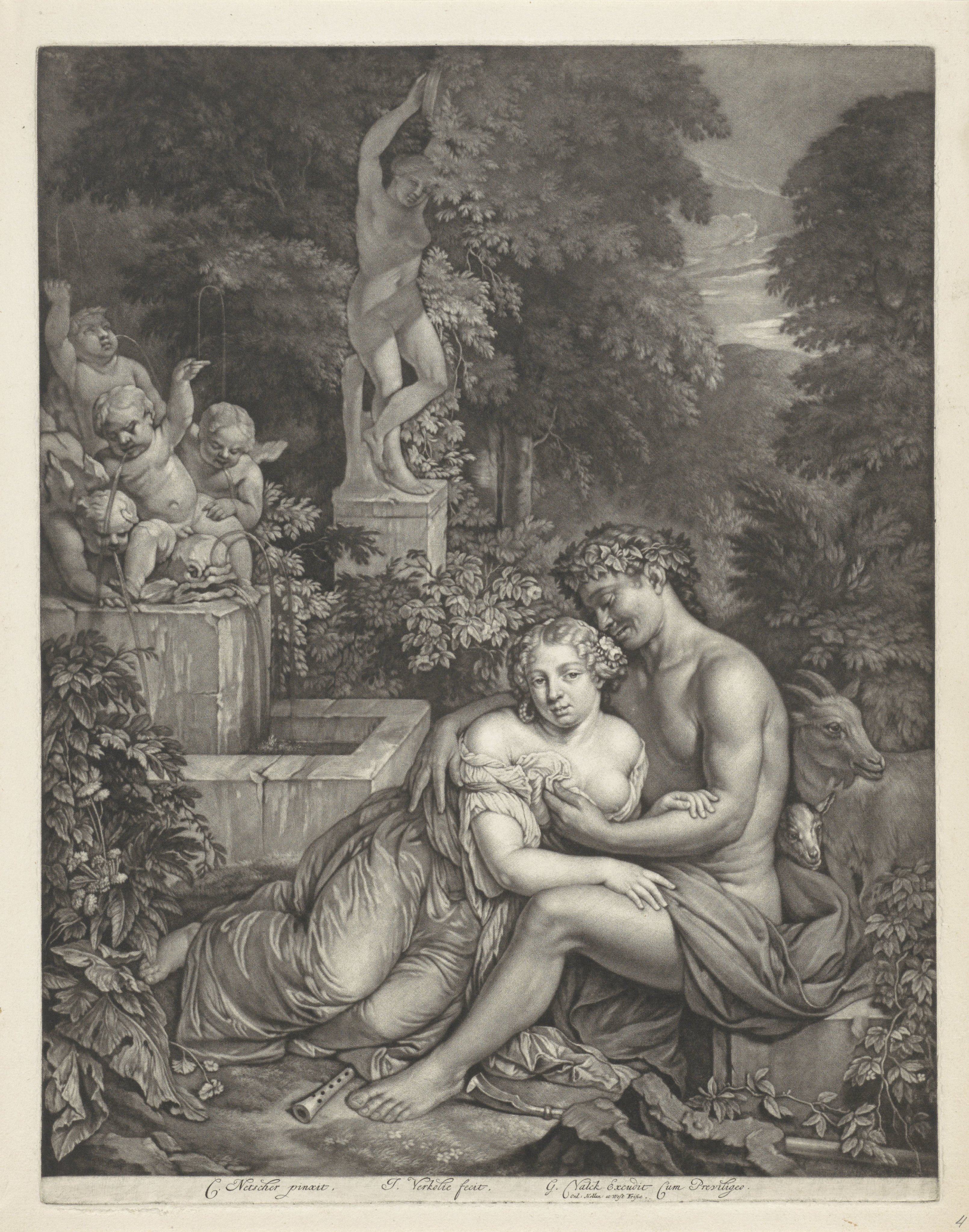 Vertumnus en Pomona