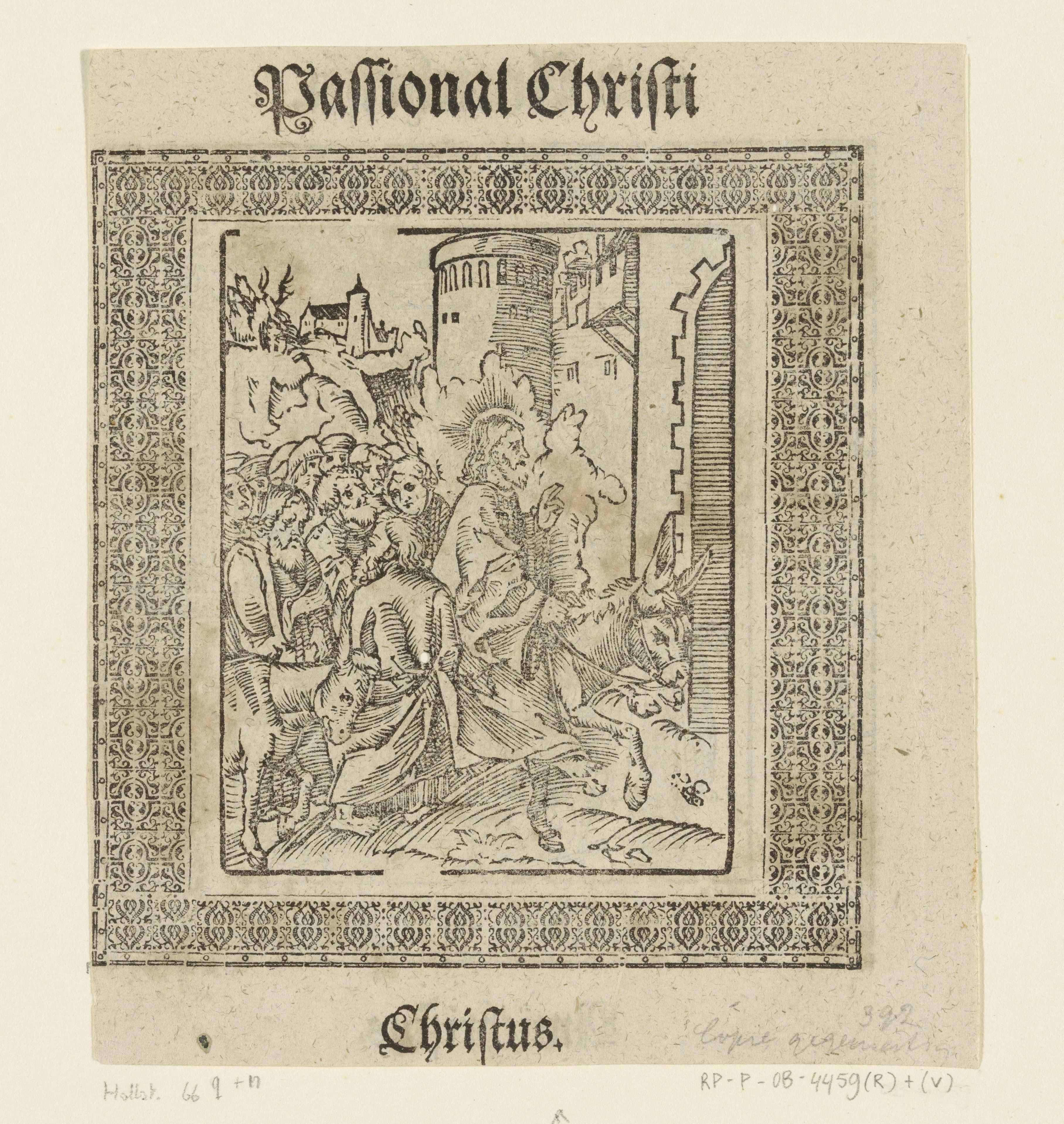 Intocht van Christus in Jerusalem