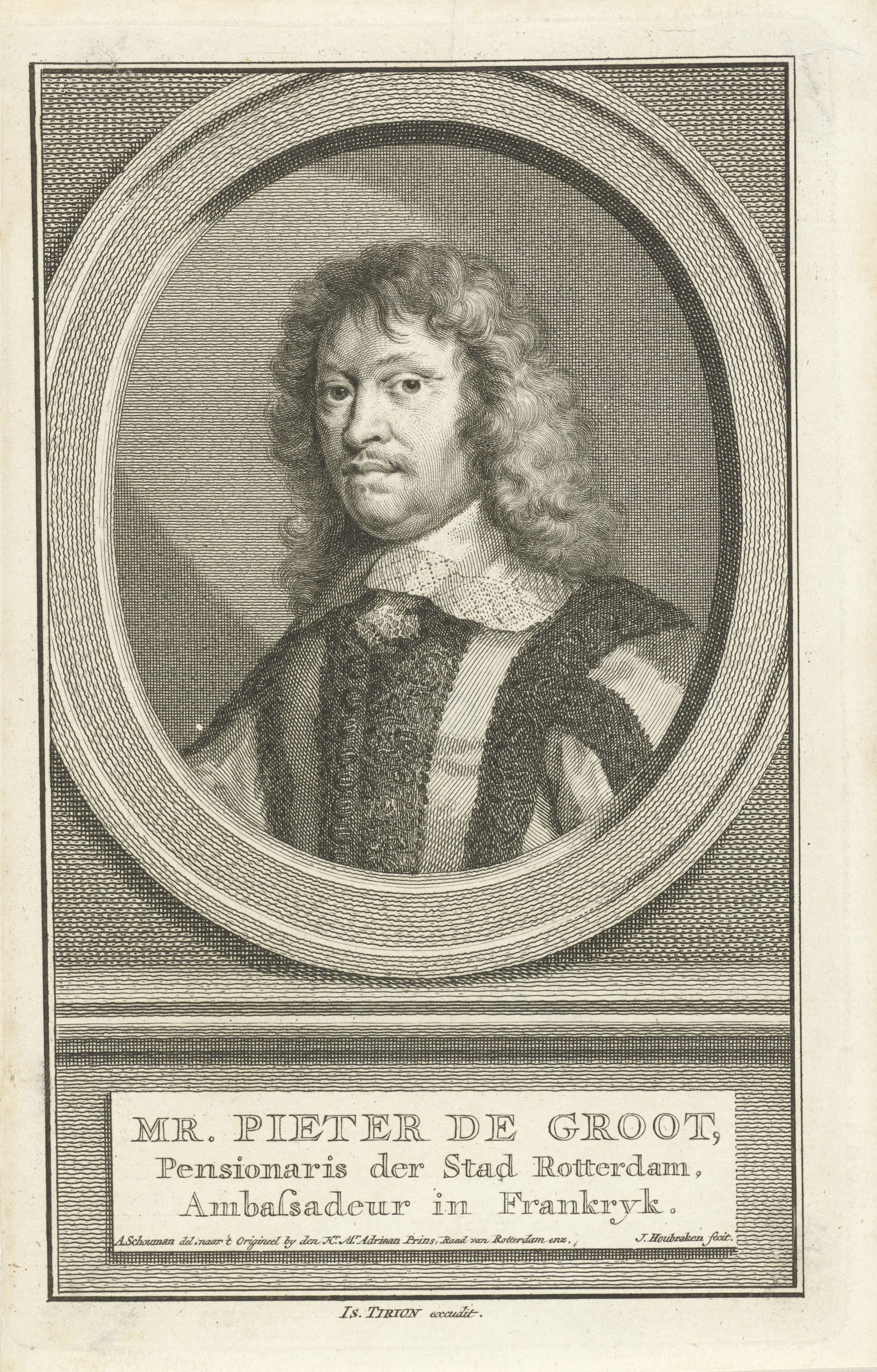 Portret van Pieter de Groot