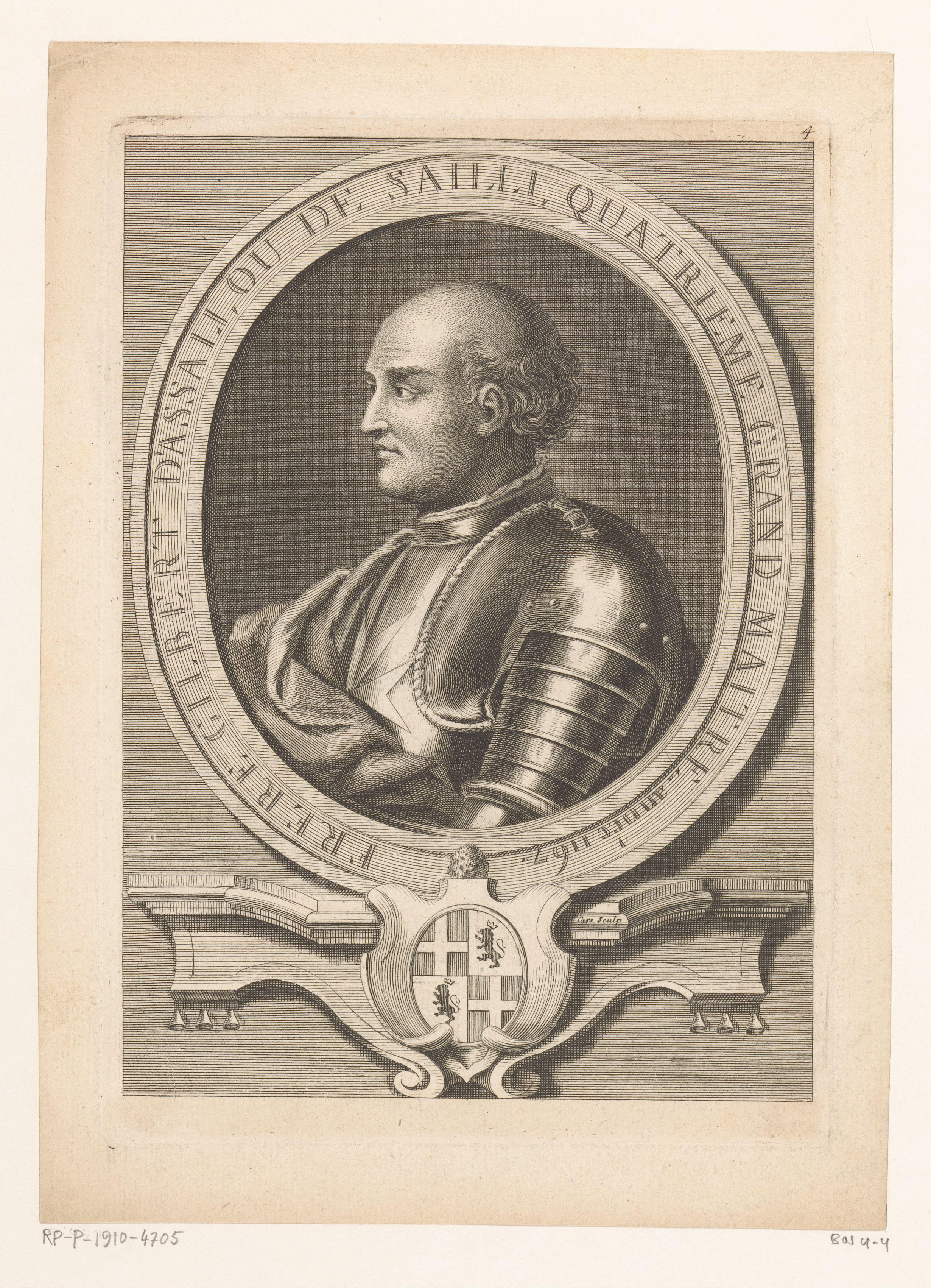 Portret van Gilbert d'Aissailly
