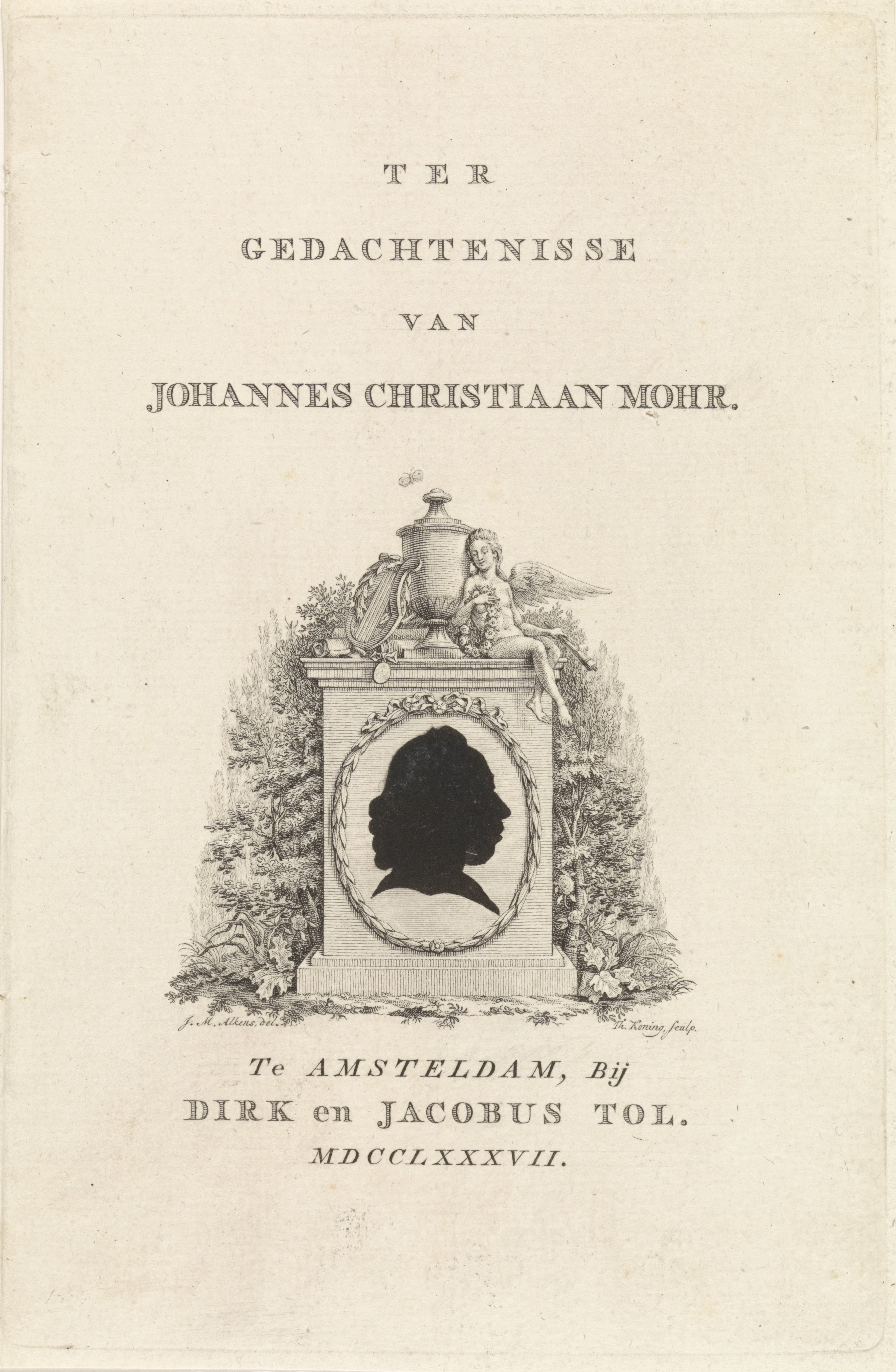 Gedenkteken voor Johannes Christiaan Mohr