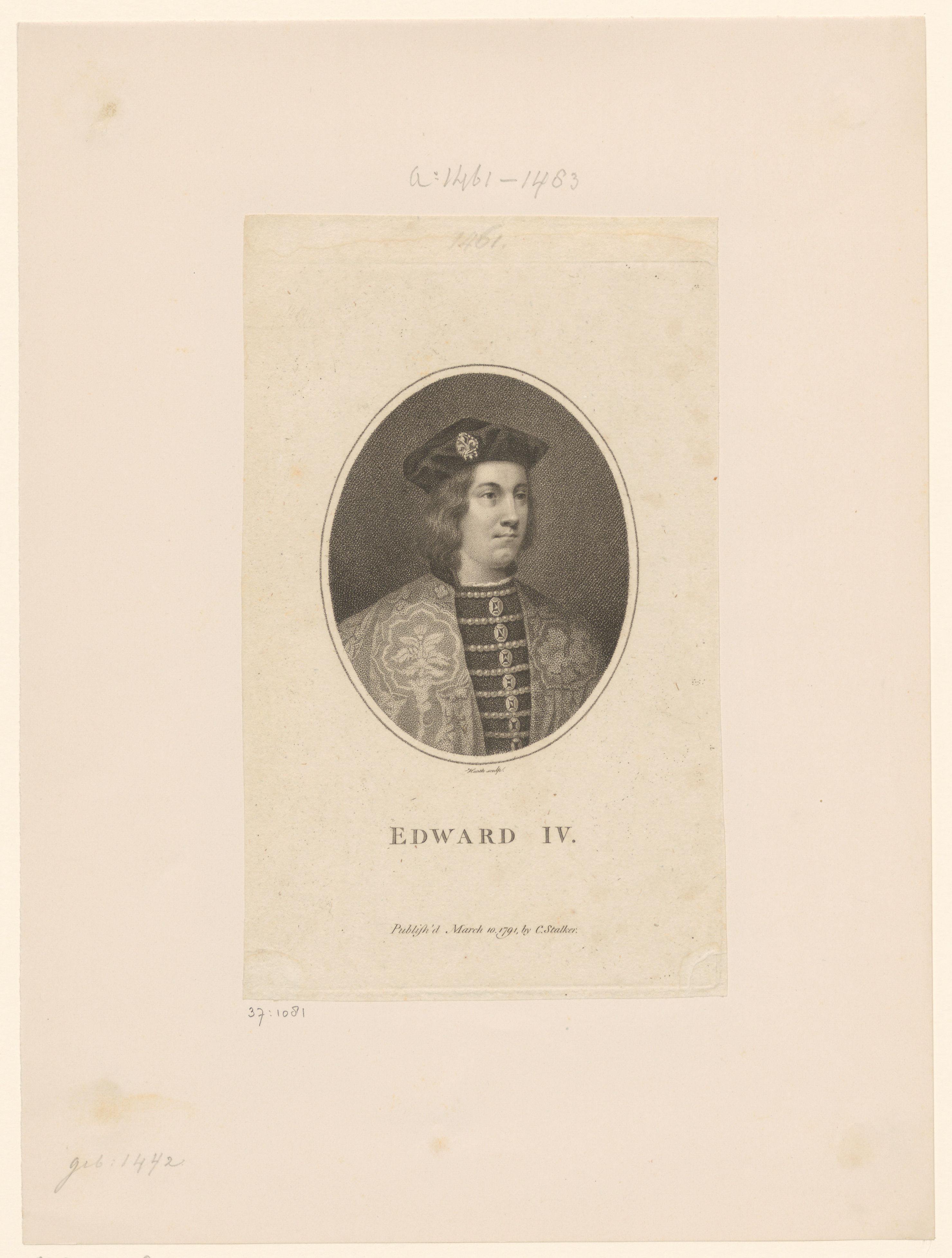 Portret van Eduard IV