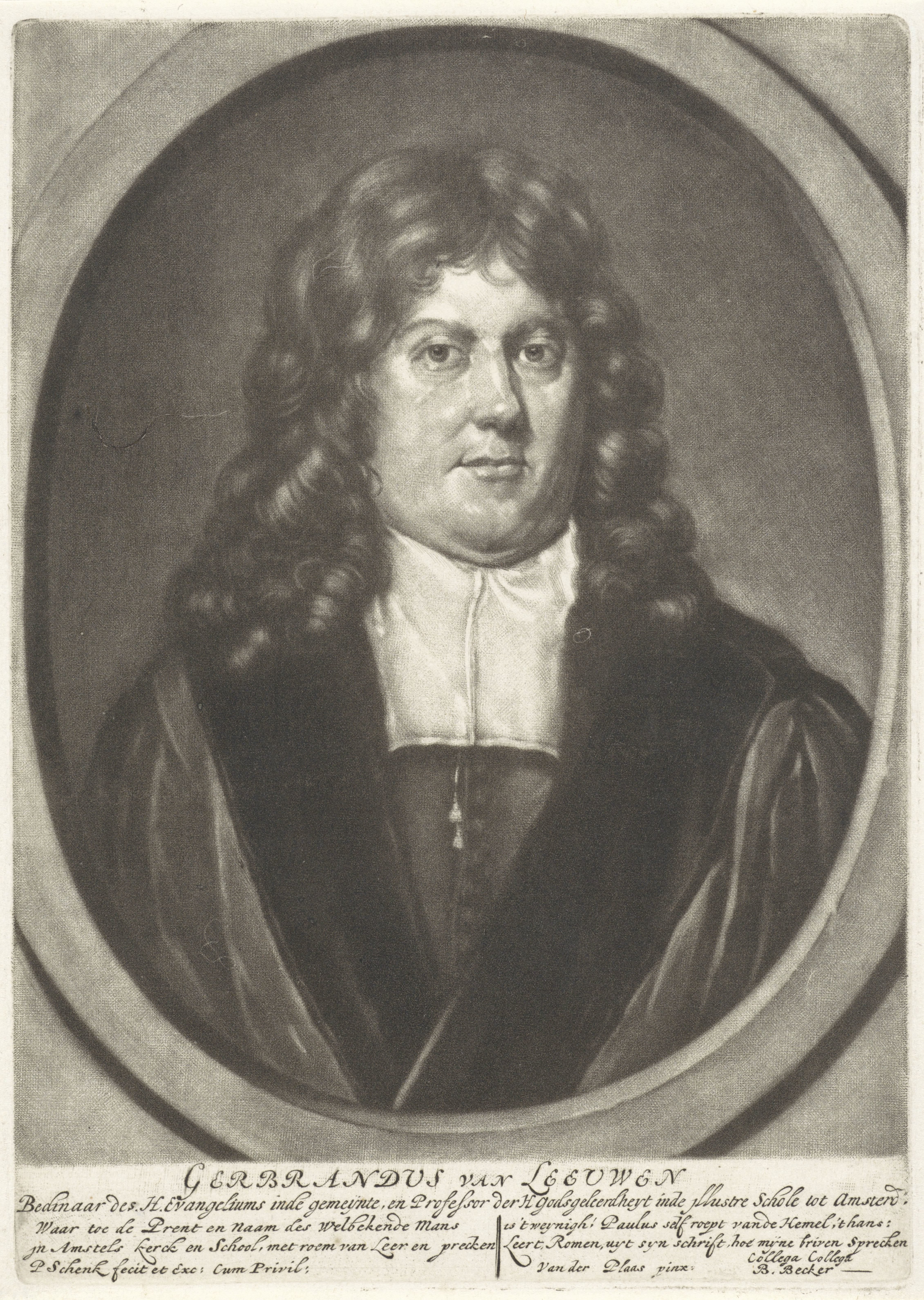 Portret van Gerbrand van Leeuwen
