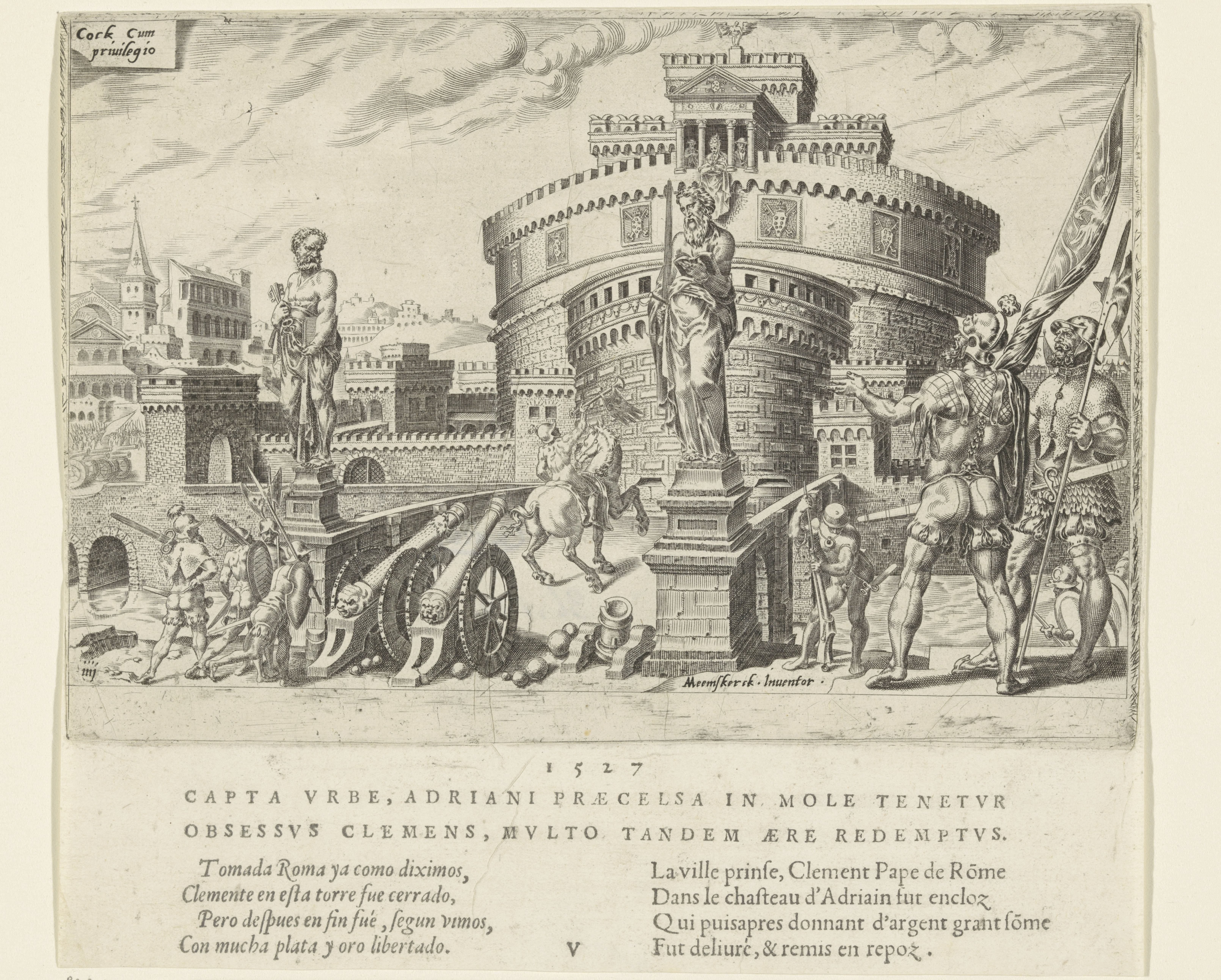 Belegering van de Engelenburcht, 1527