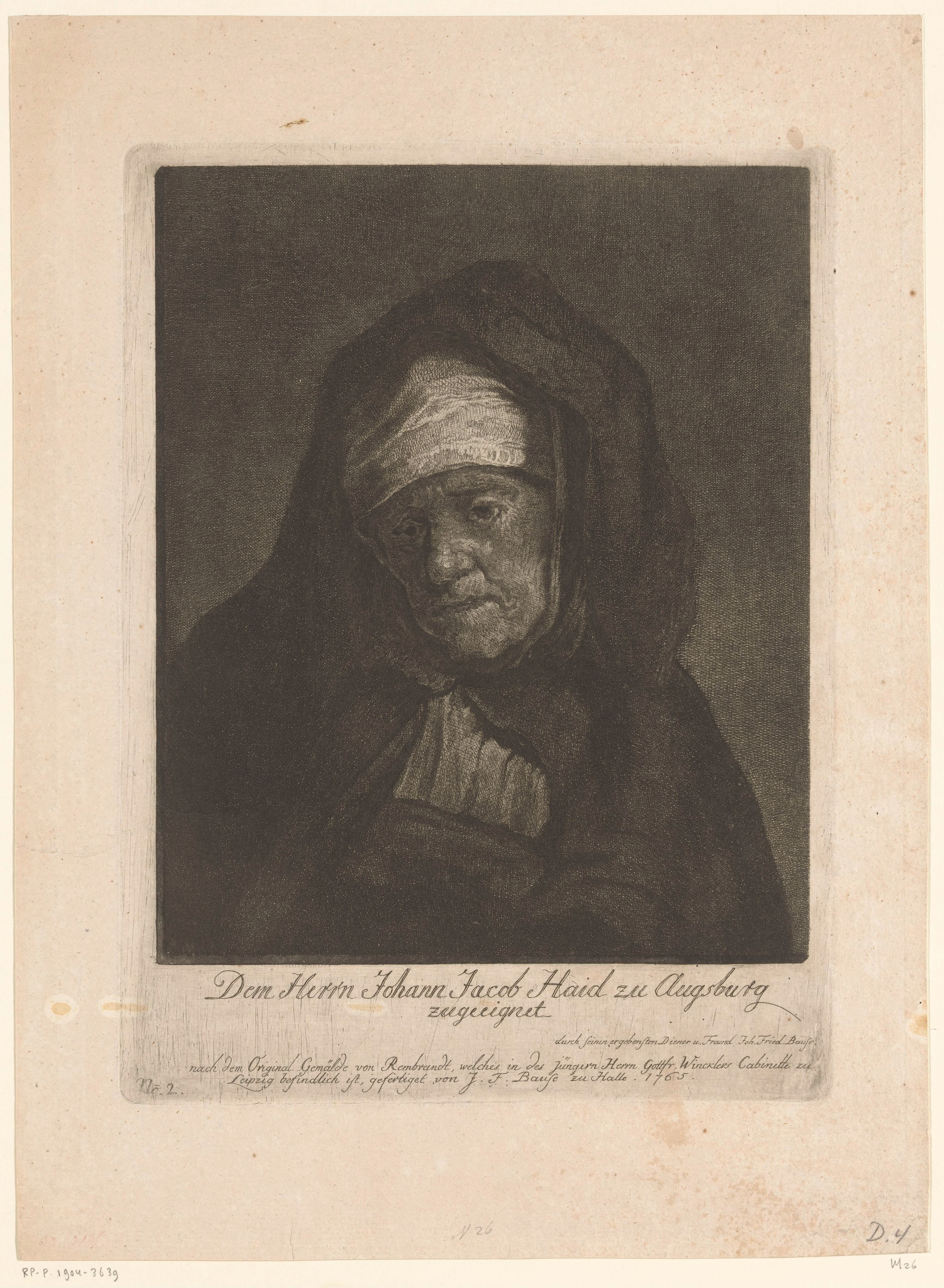Oude vrouw
