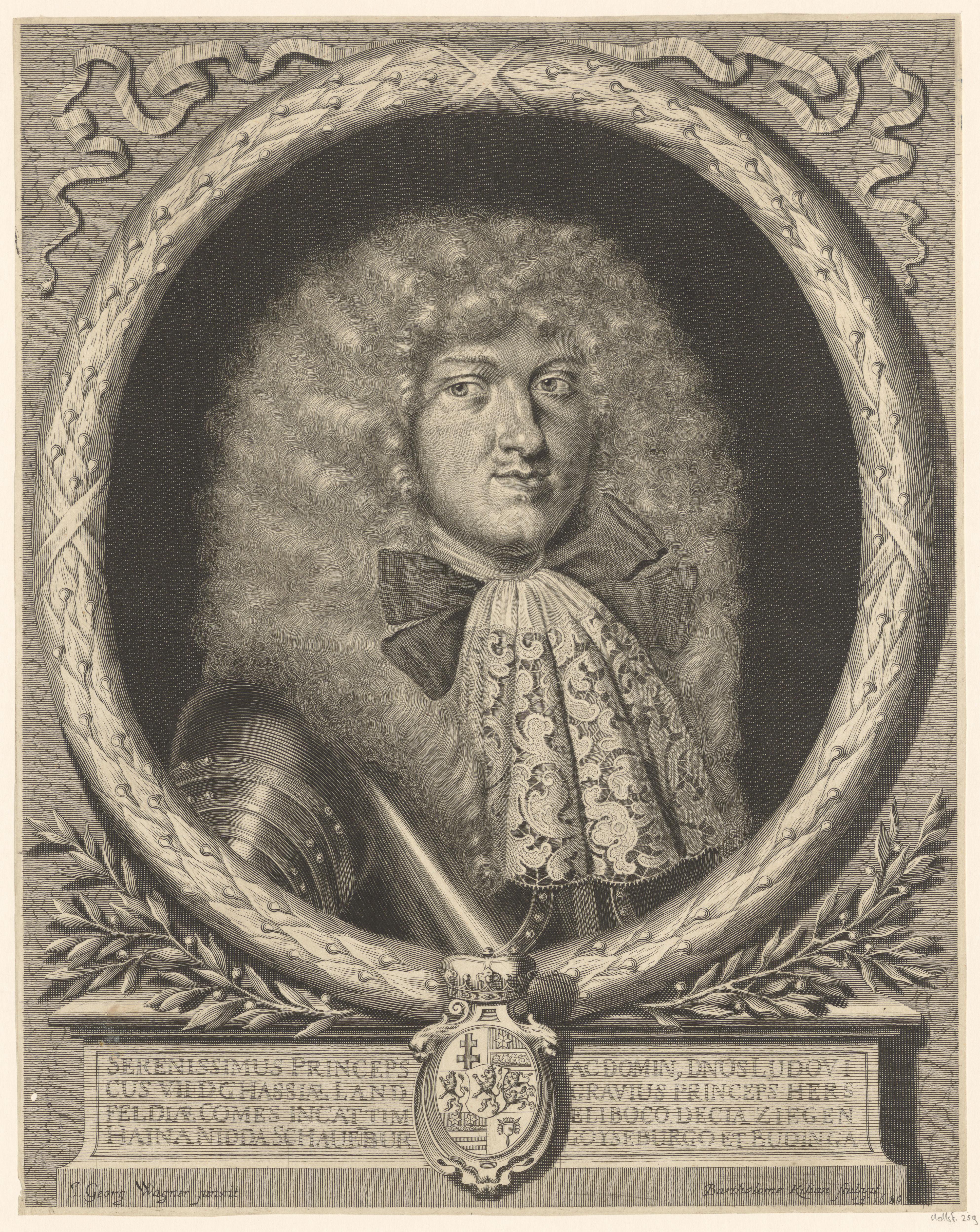 Portret van Ludwig VII von Hessen-Darmstadt