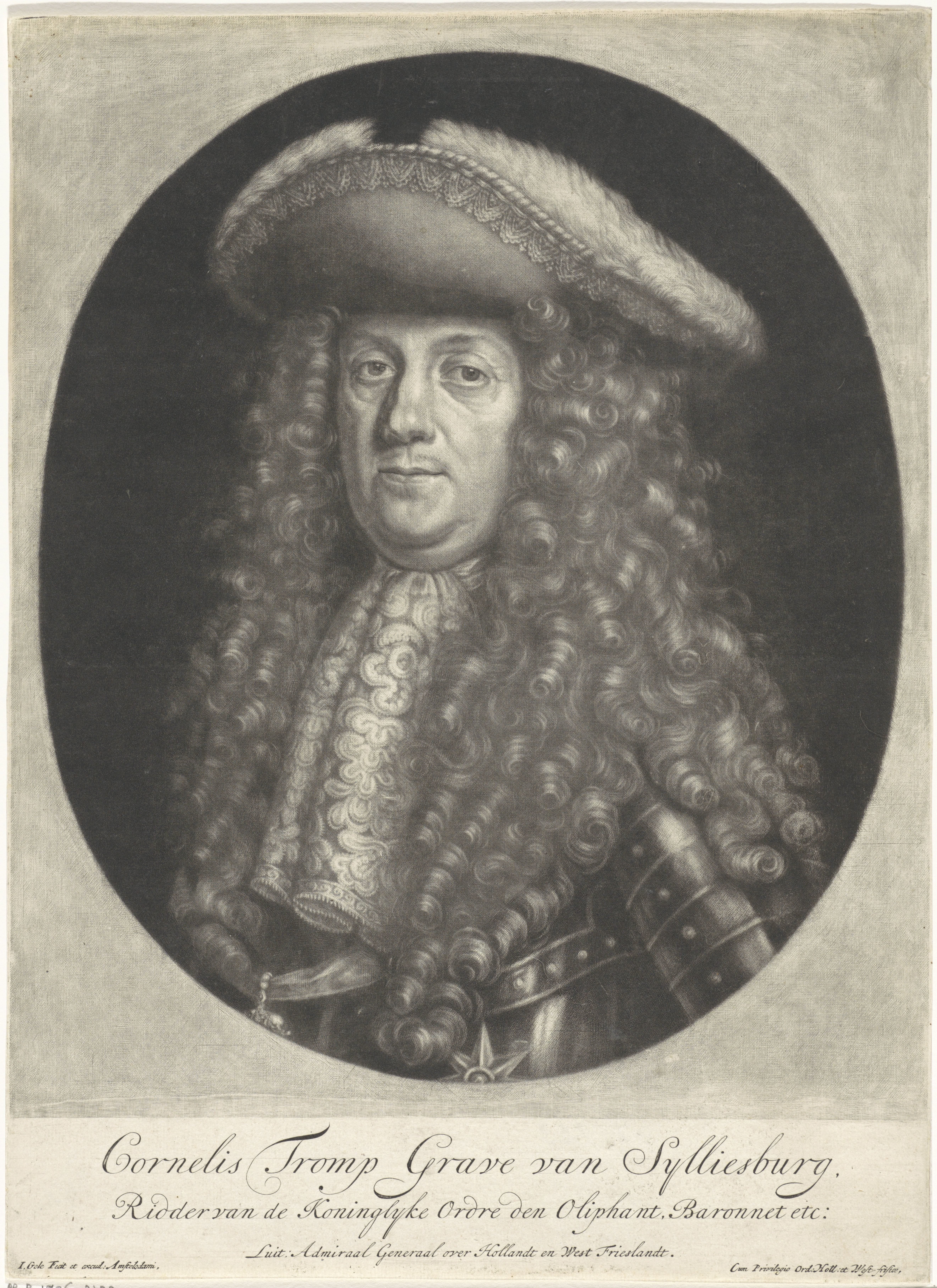 Portret van Cornelis Tromp