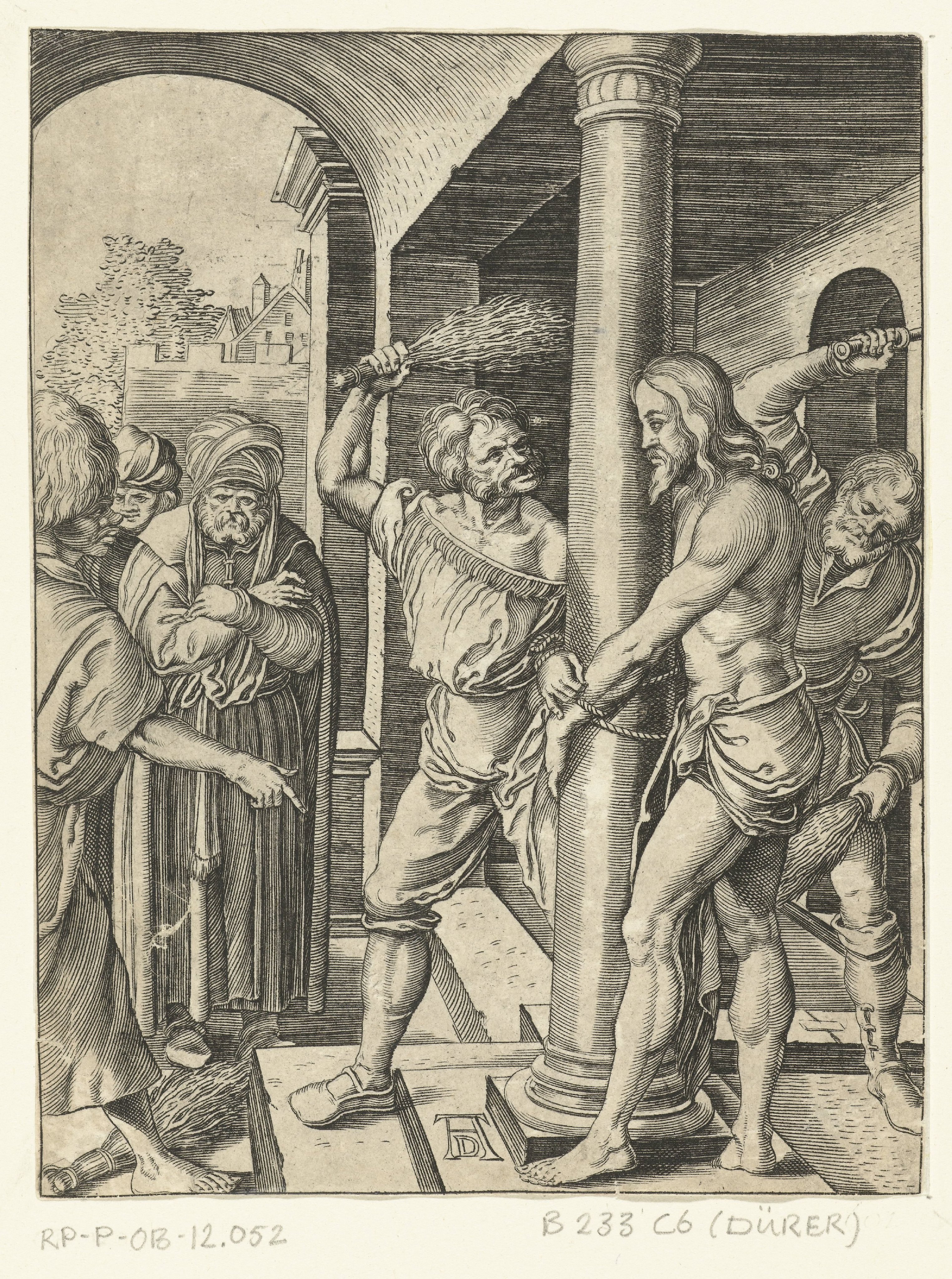 Geseling van Christus door soldaten