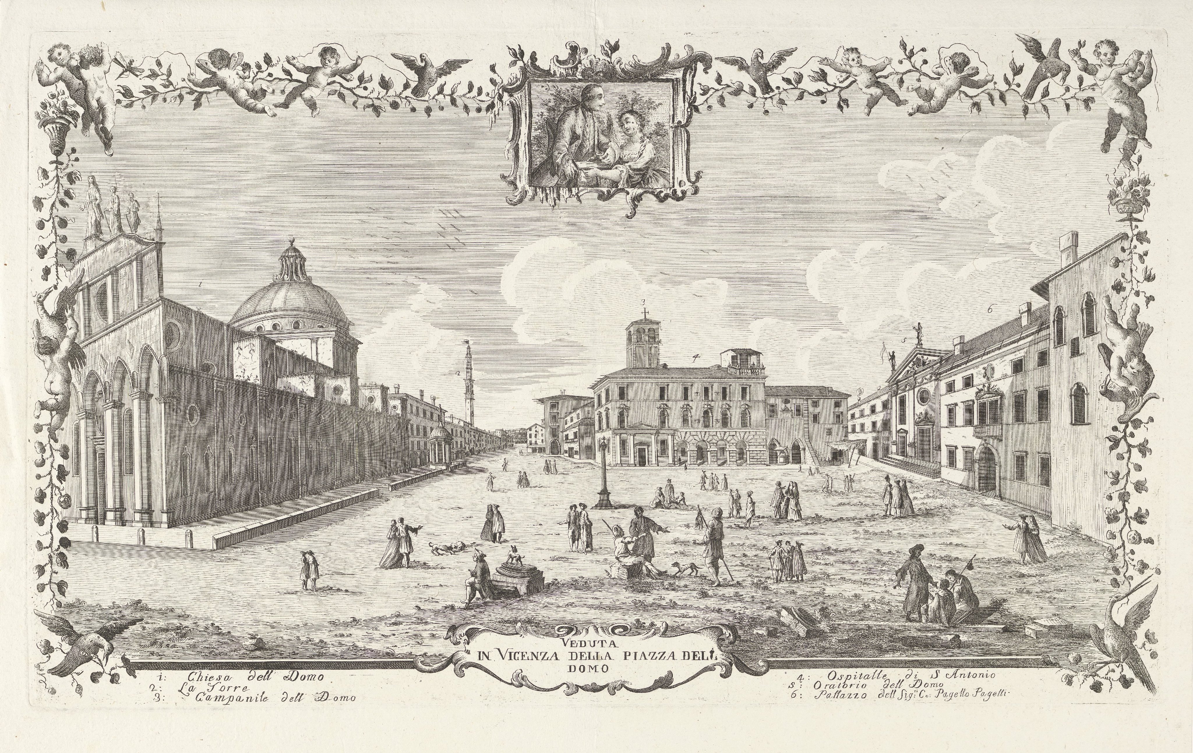Piazza del Duomo in Vicenza