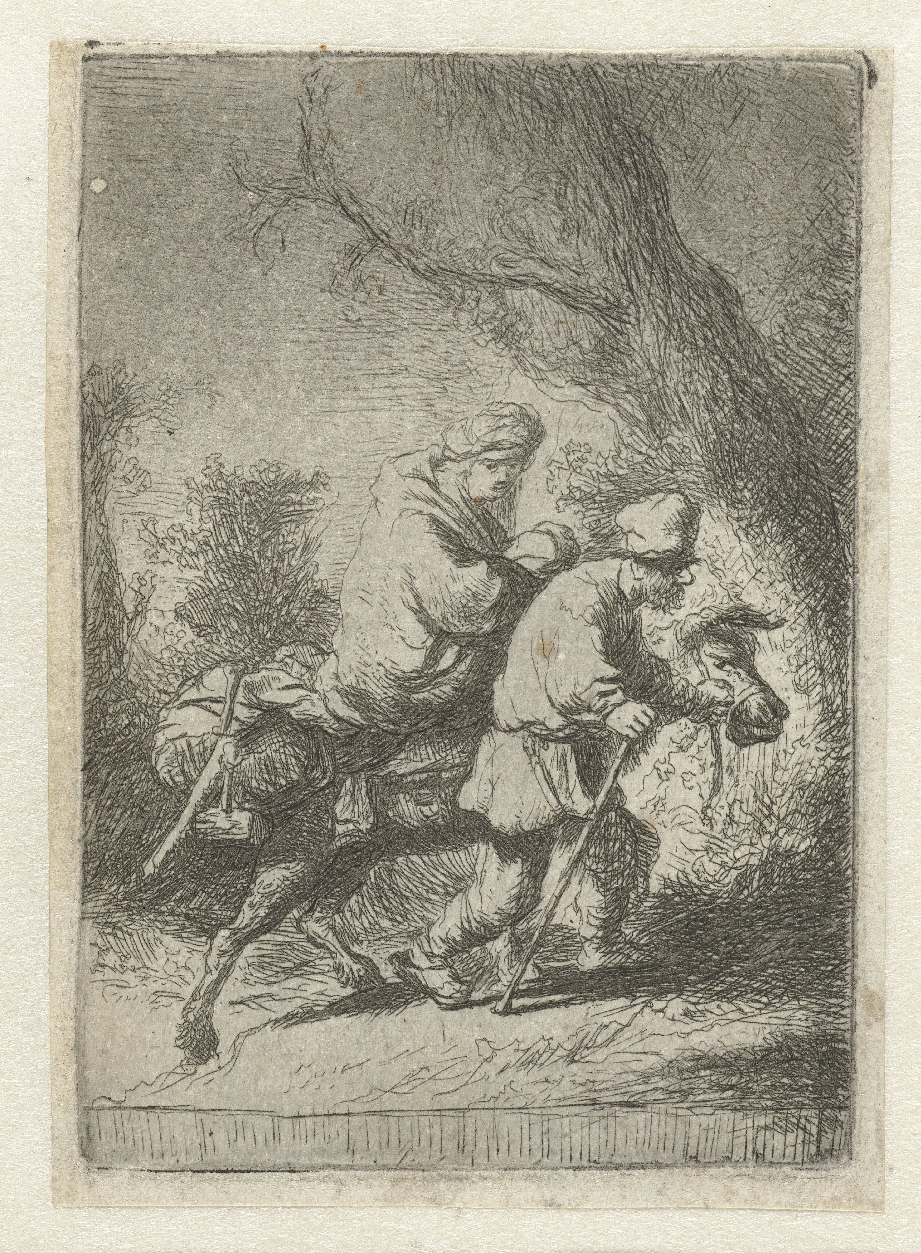 The flight into Egypt: small