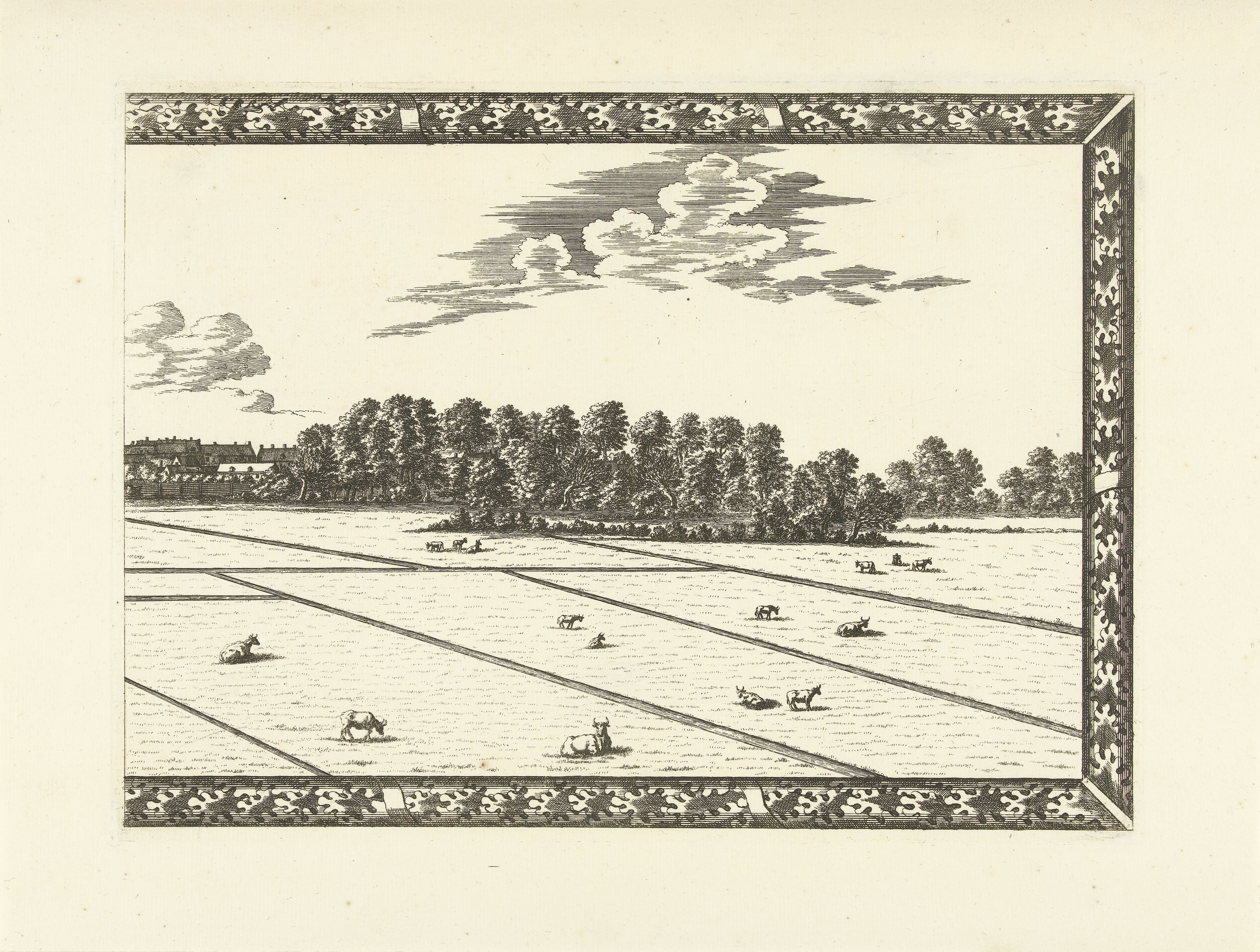 Panoramisch gezicht op Den Haag