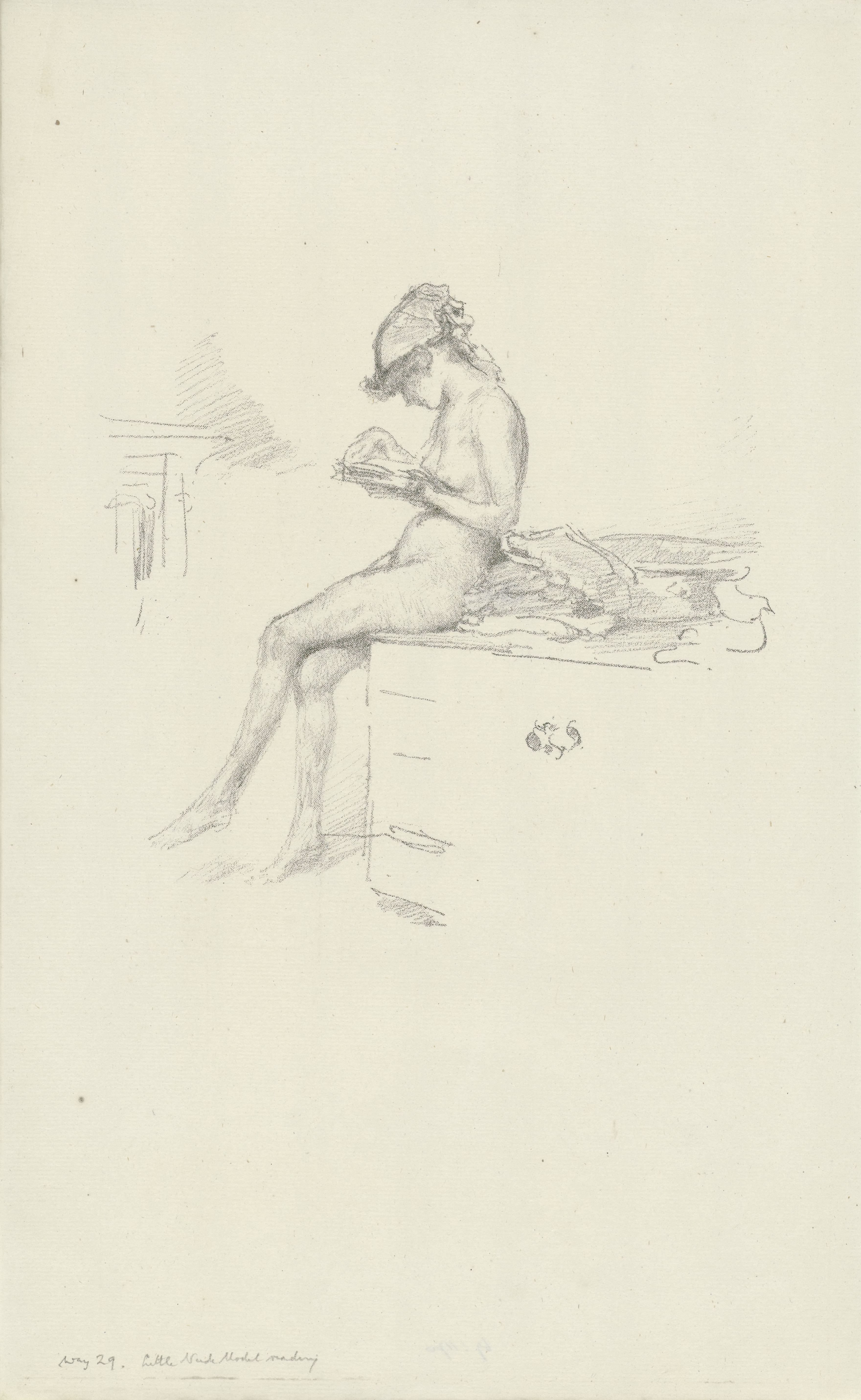 The Little Nude Model, Reading