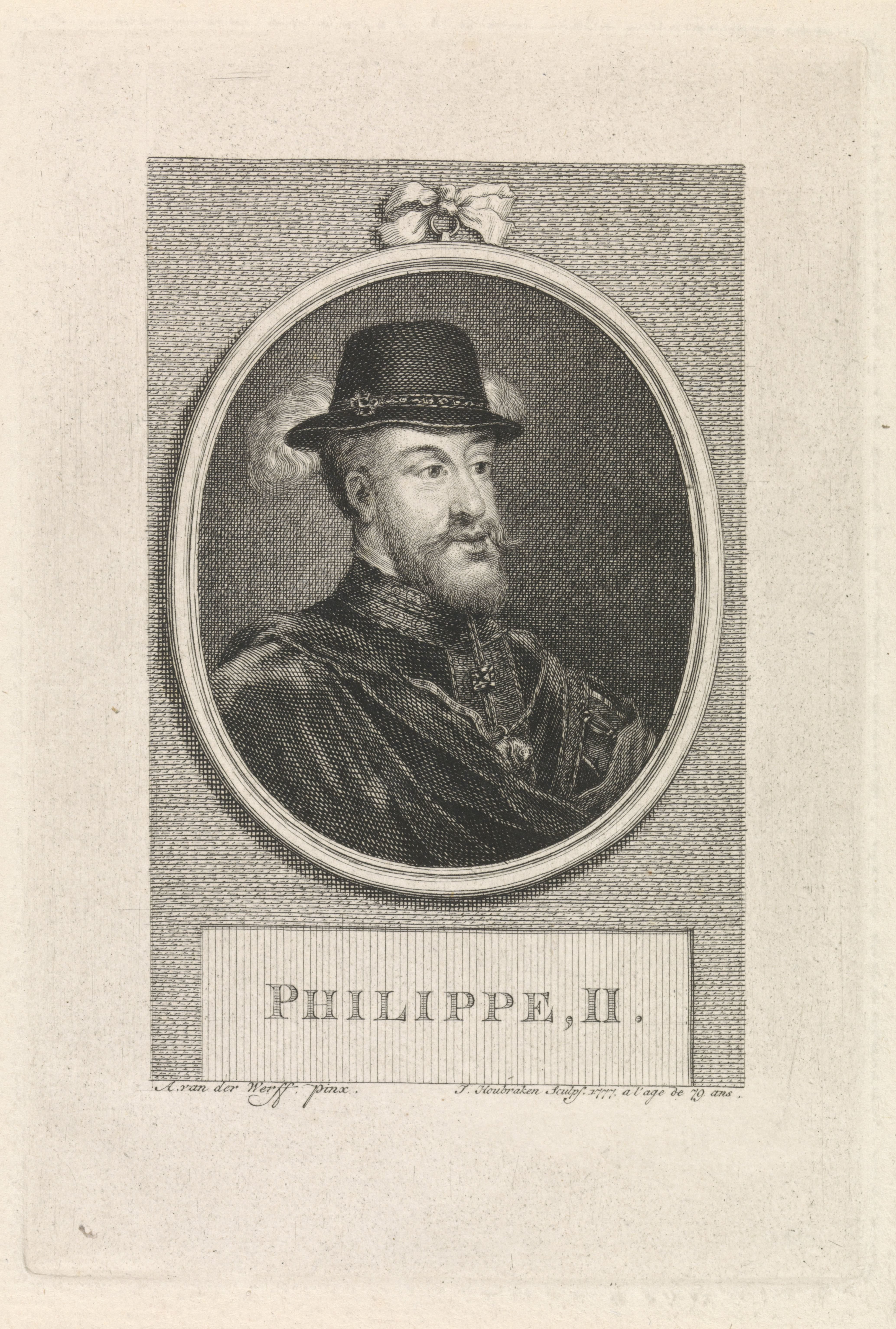 Portret van Filips II, koning van Spanje
