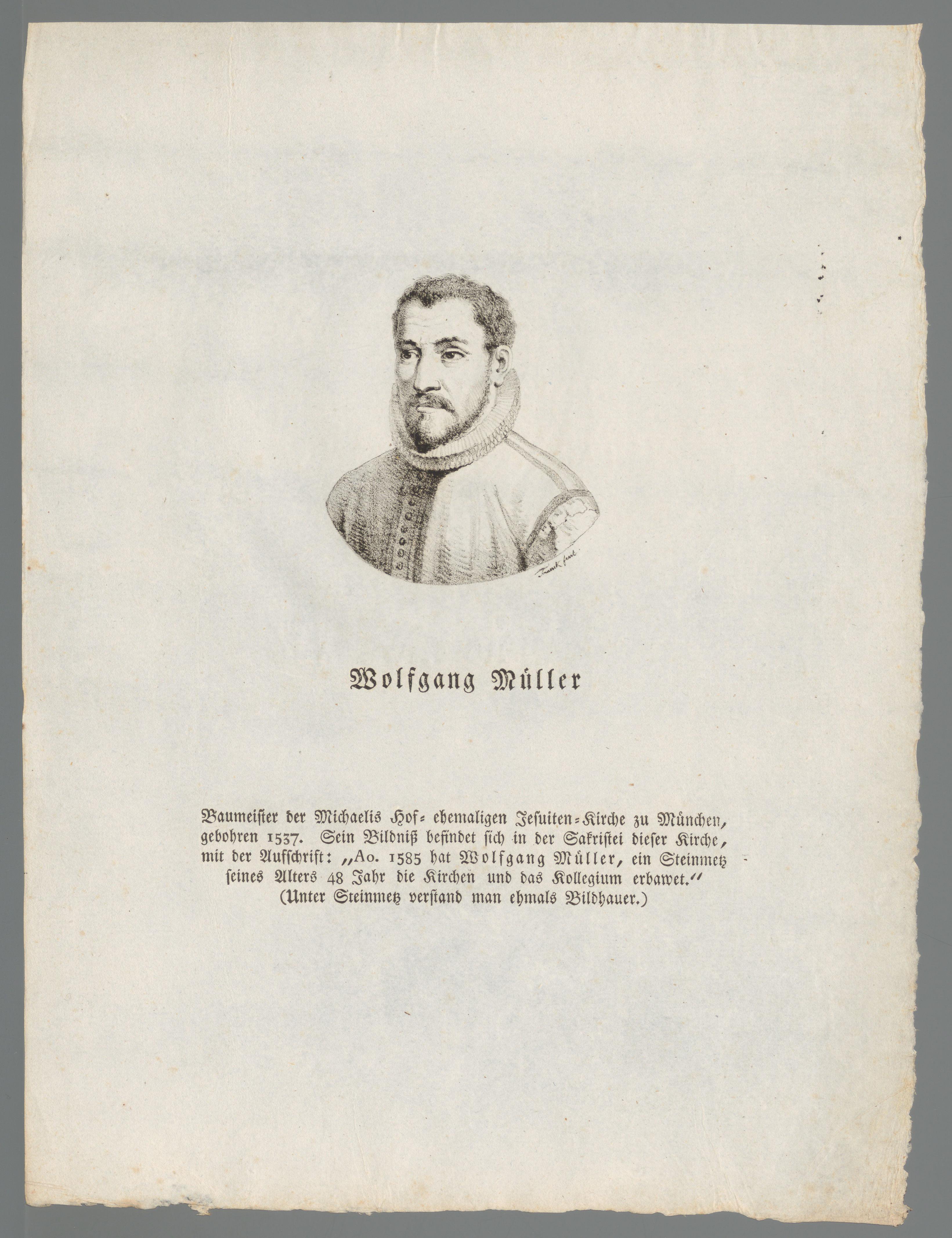 Portret van Wolfgang Müller