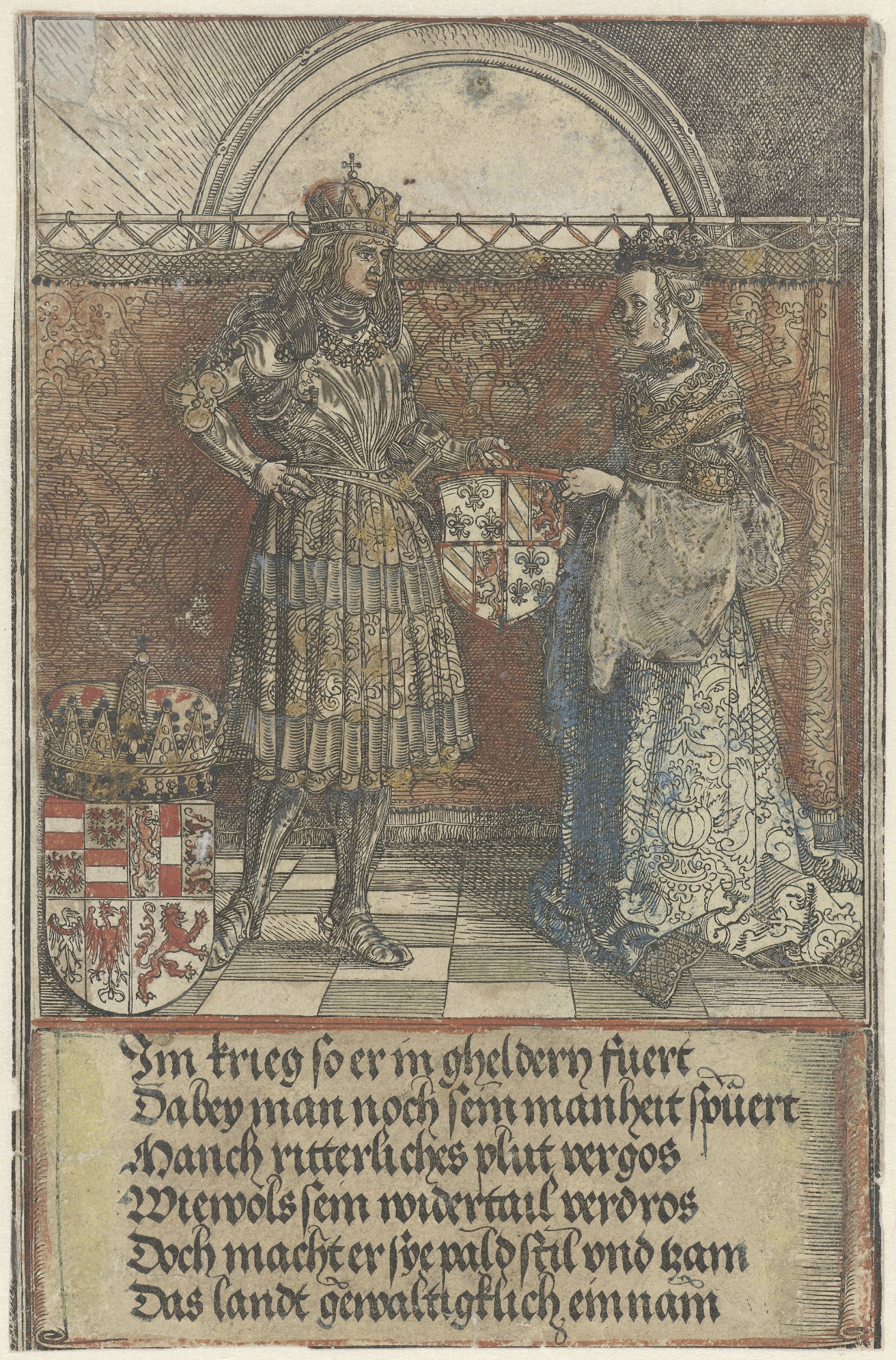 Het Bourgondische huwelijk: Maximiliaan trouwt met Maria van Bourgondië