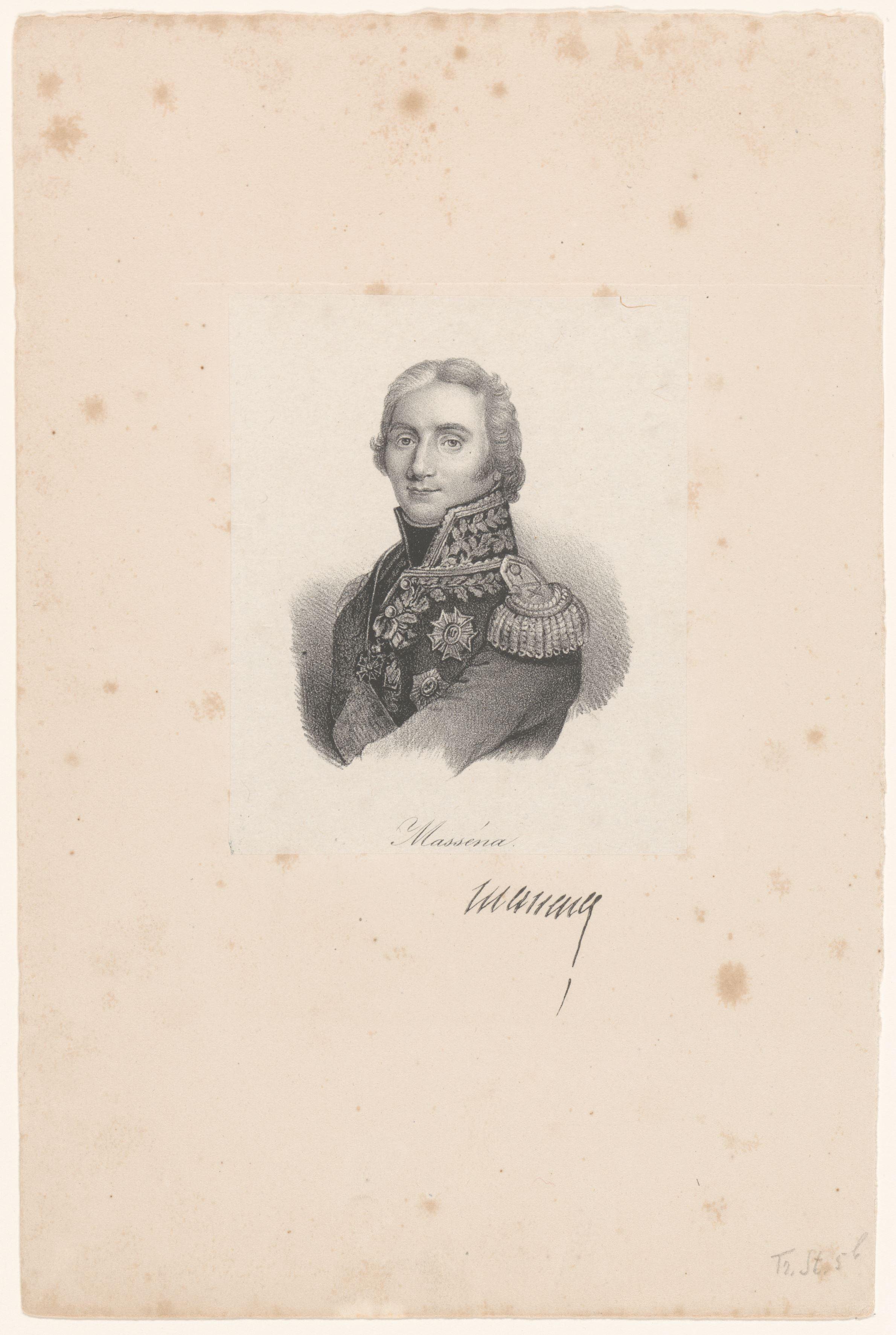 Portret van André Masséna