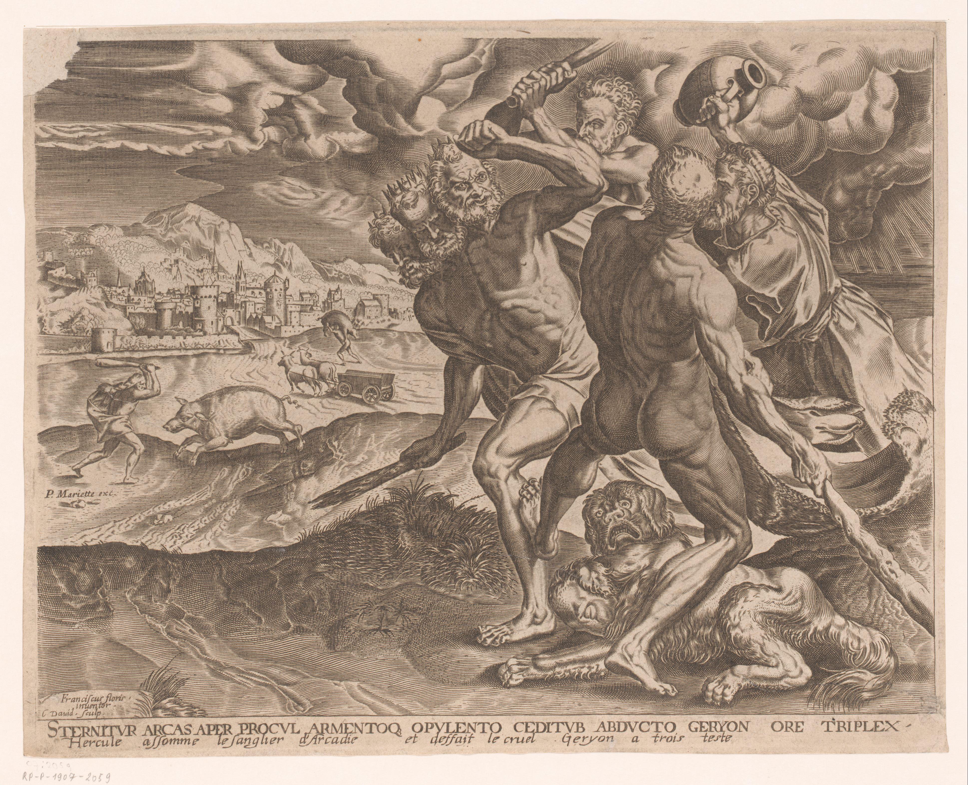 Hercules verslaat Geryon