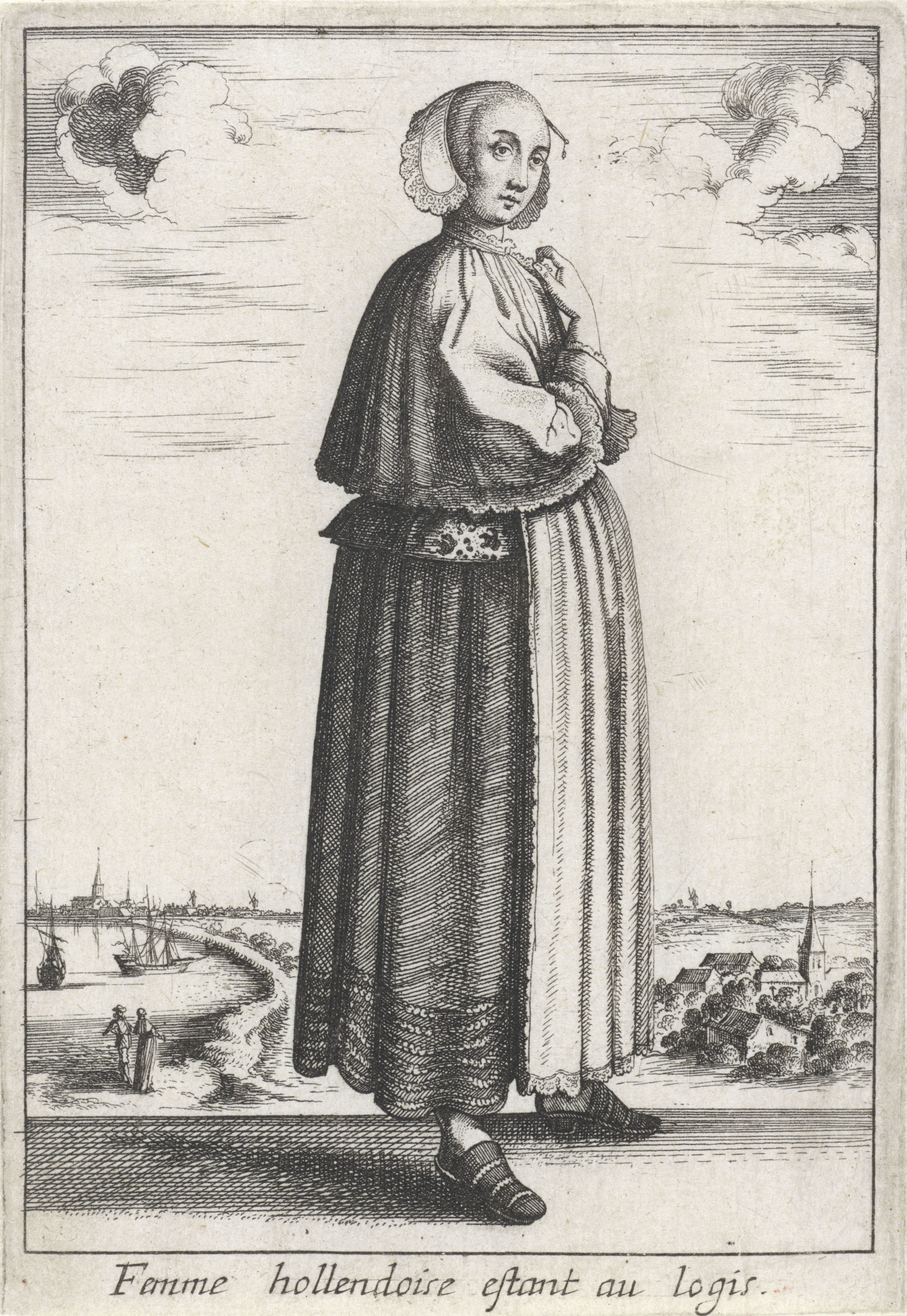 Femme hollendoise estant au logis