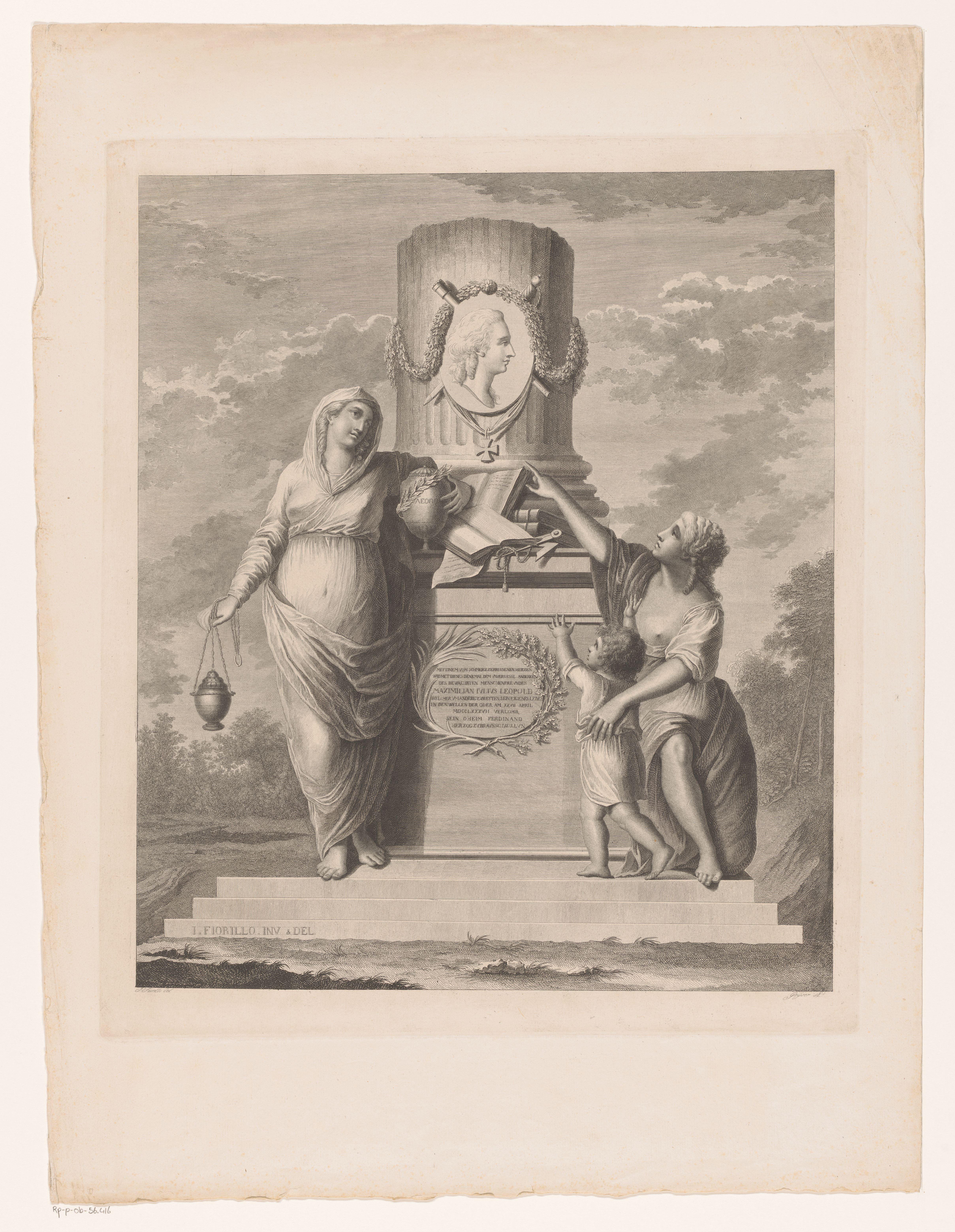 Grafmonument voor Maximilian Julius Leopold