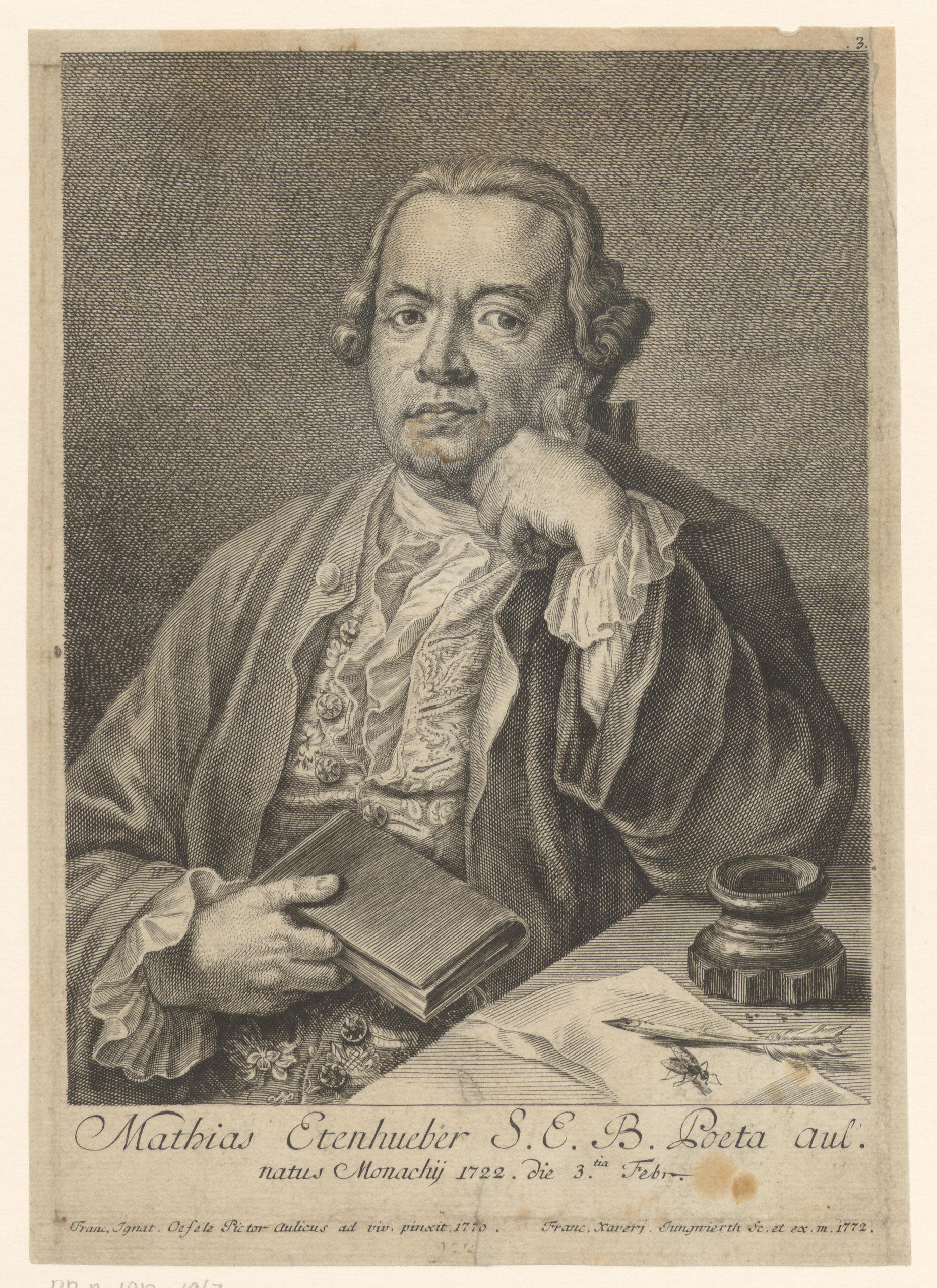 Portret van Matthias Ettenhueber