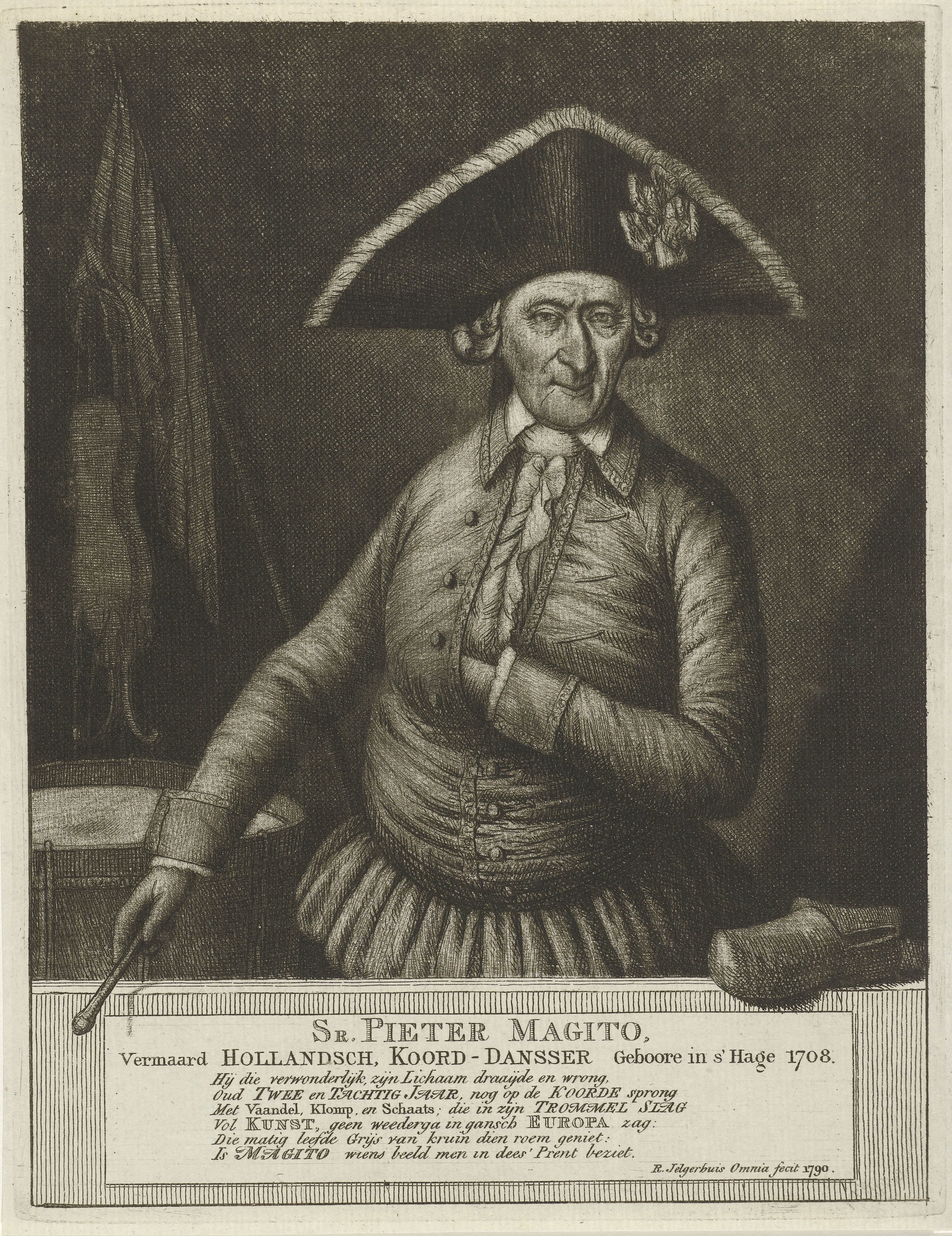 Portret van Pieter Magito