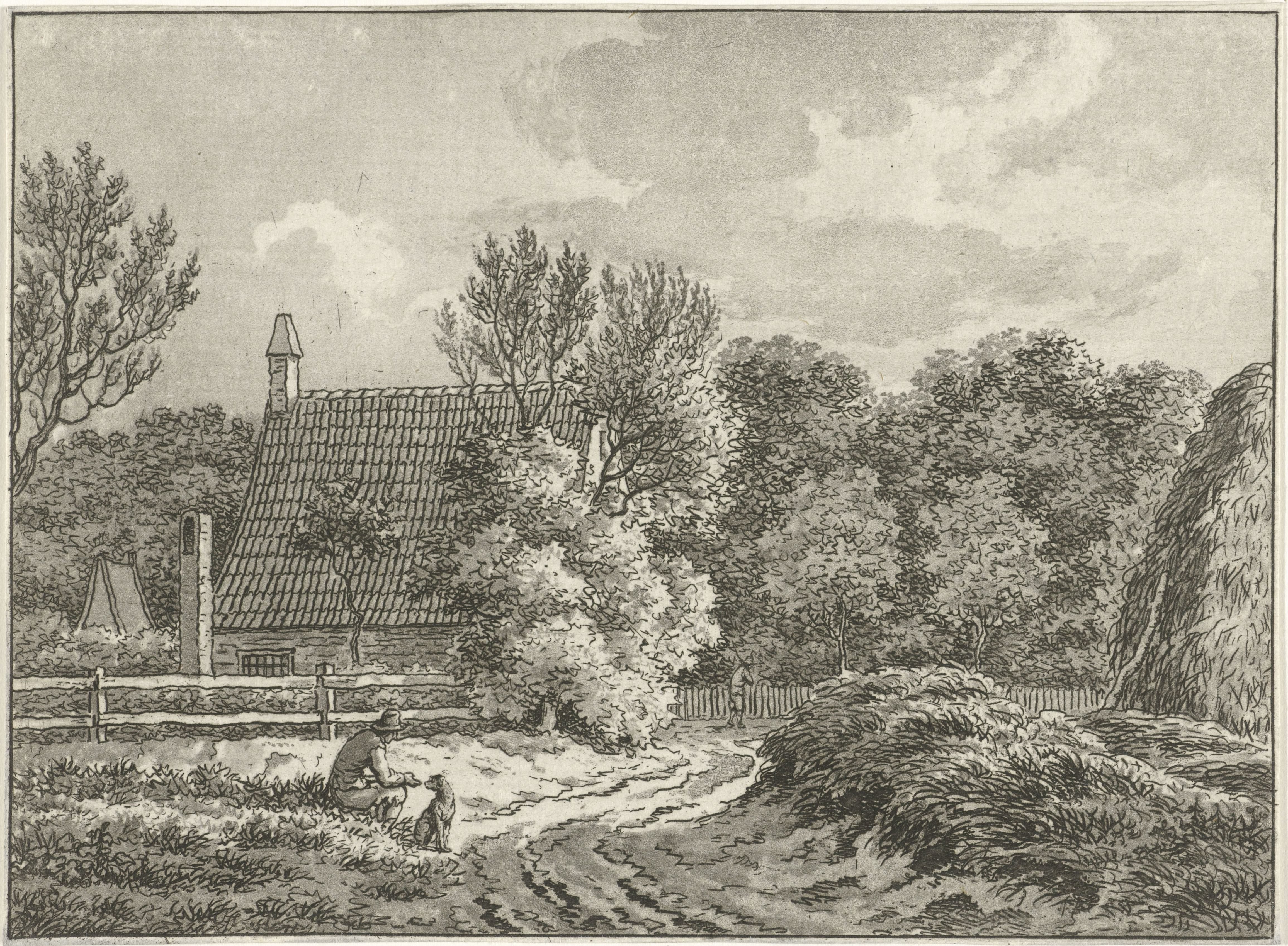 Landschap bij Bloemendaal