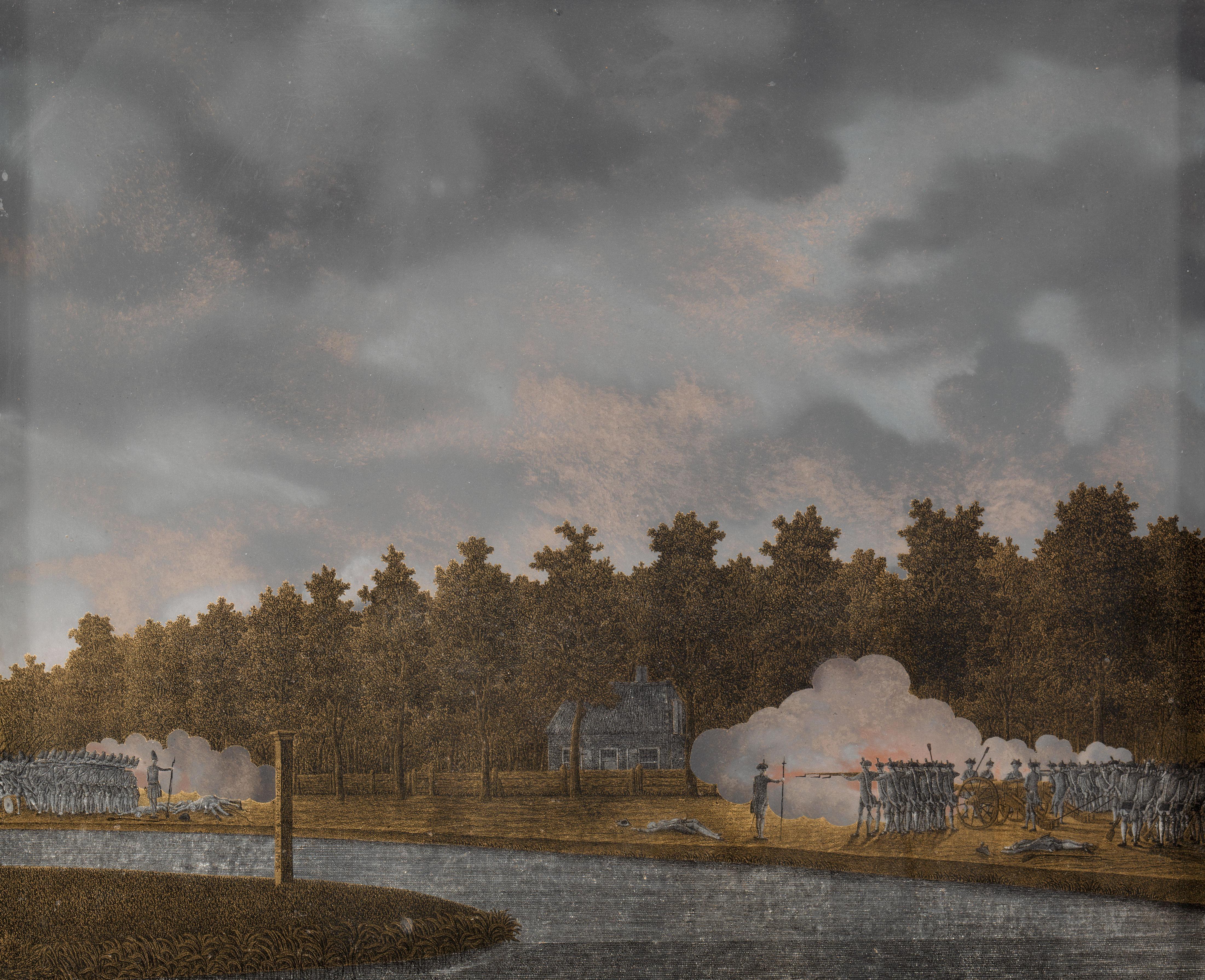 Exchange of Fire on the Vaartse Rijn near Jutphaas
