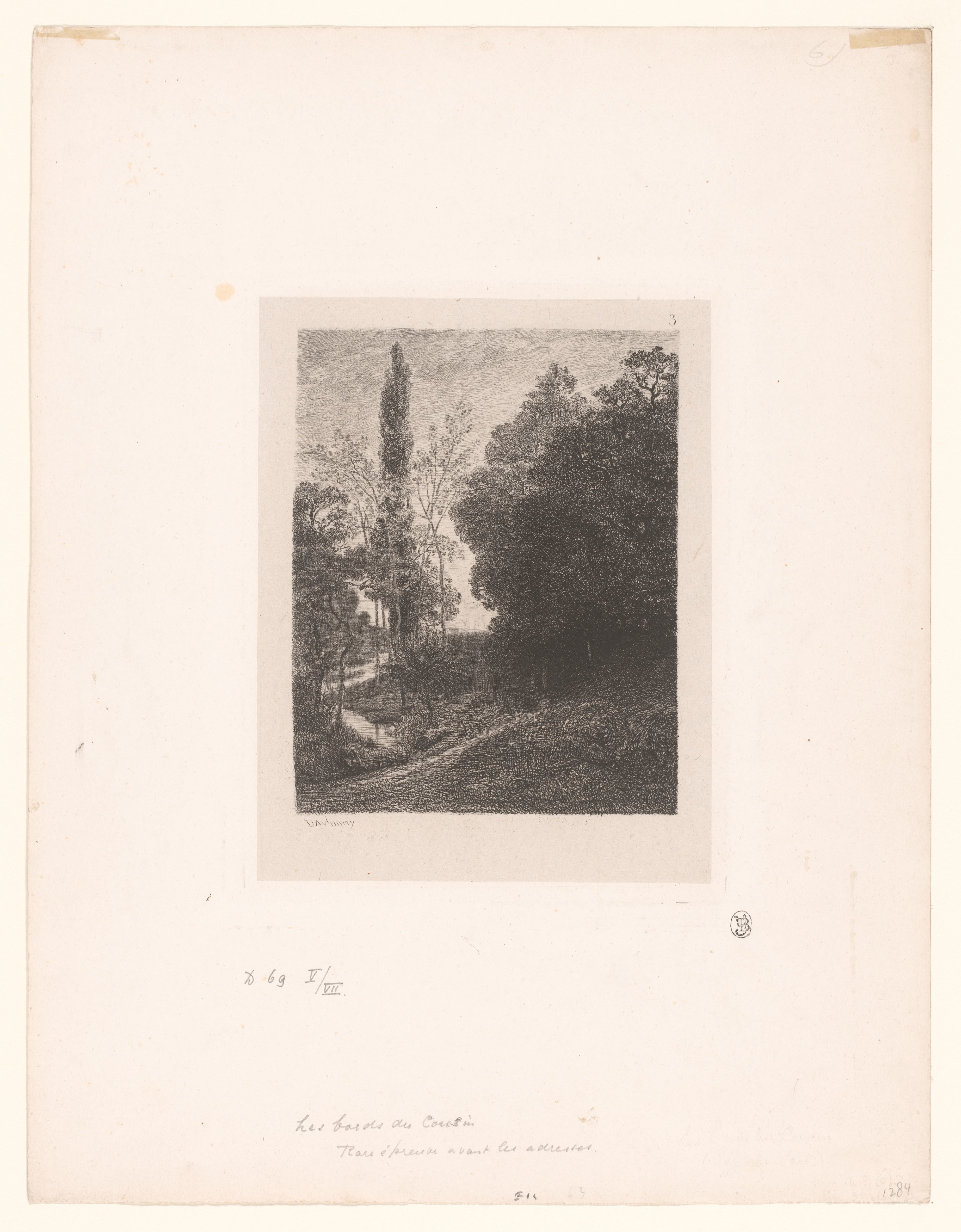 Landschap met meanderende rivier