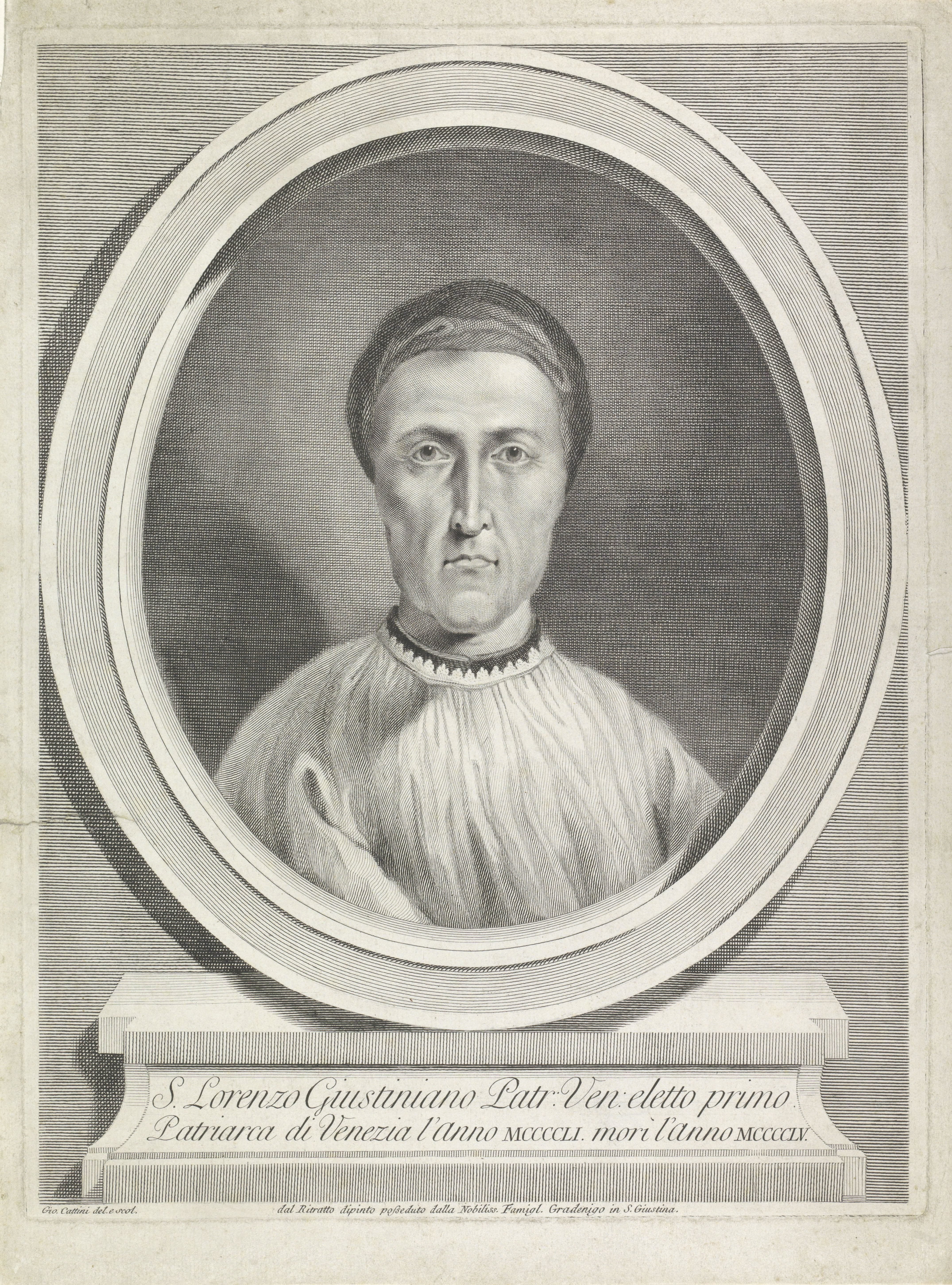 Portret van Lorenzo Giustiniani