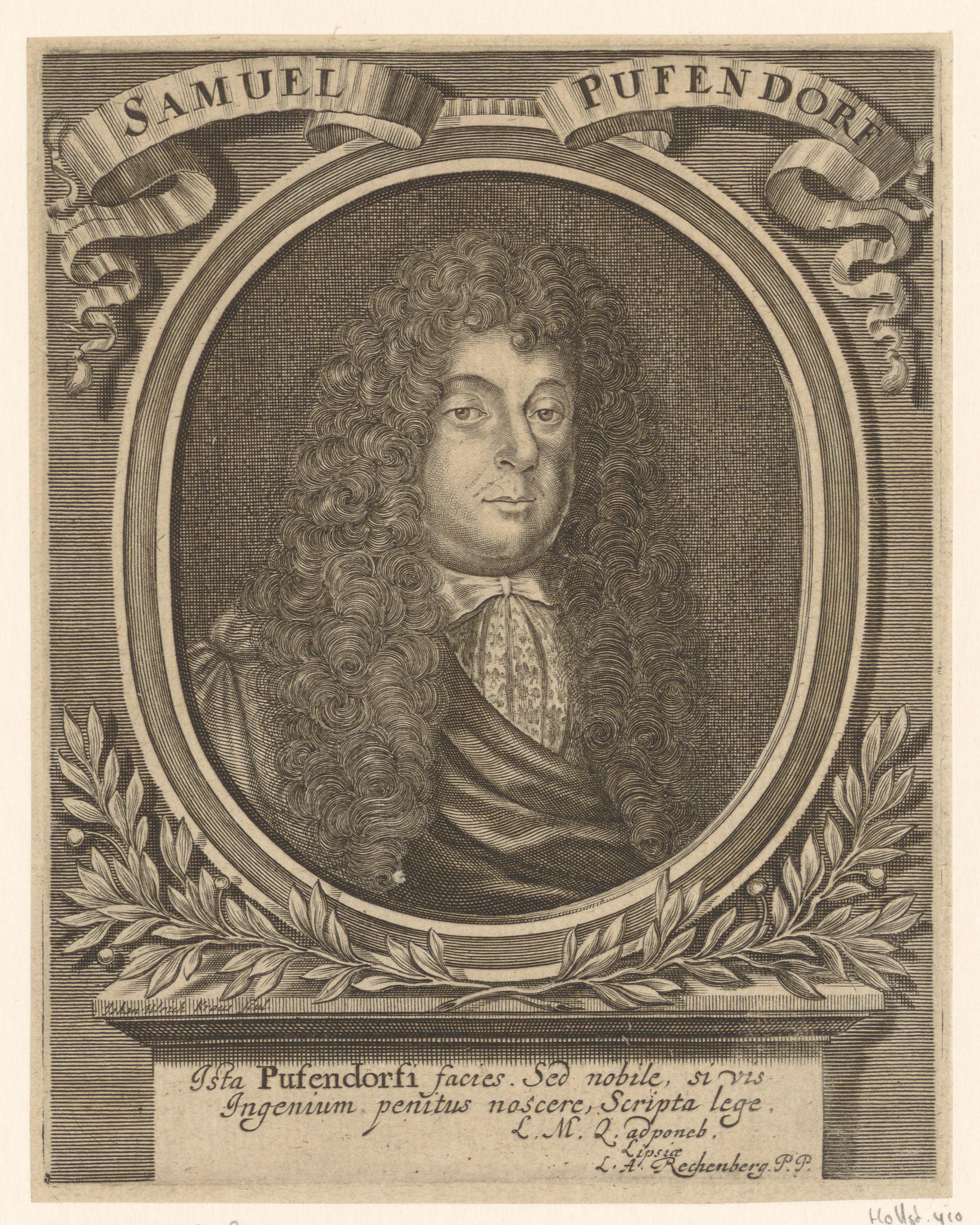 Portret van Samuel von Pufendorf