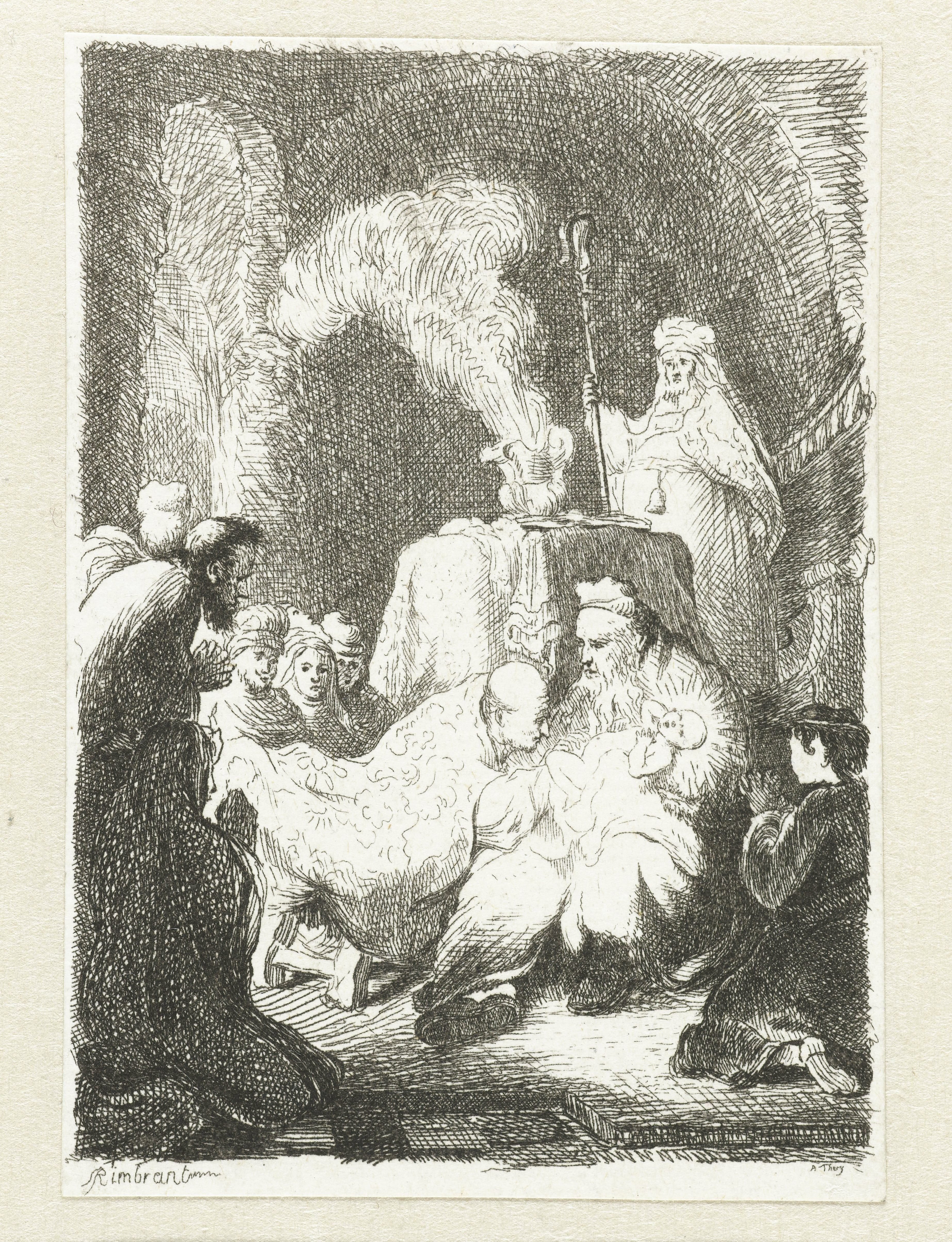 The circumcision: small plate