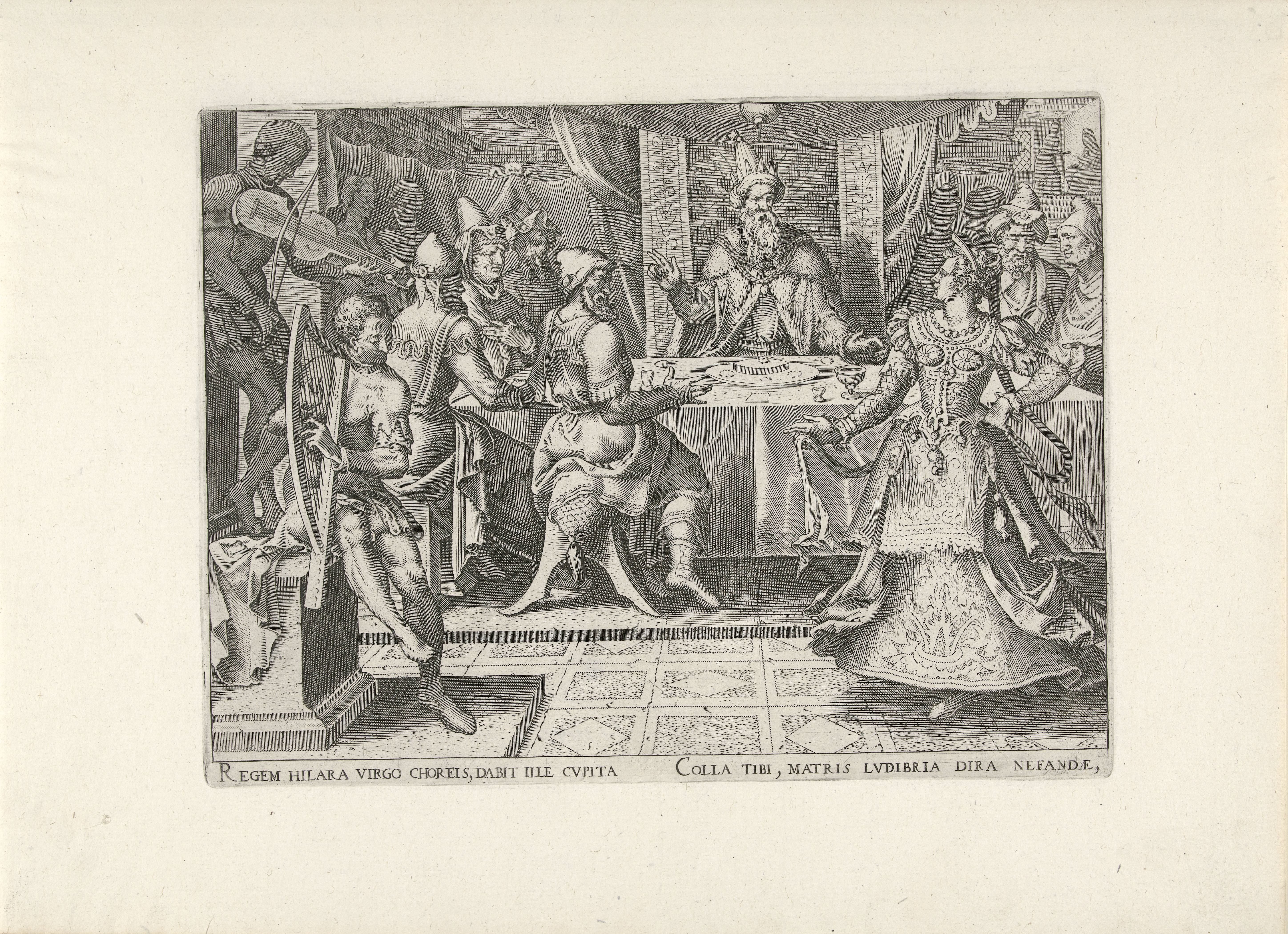 Salome danst op het feest van Herodes