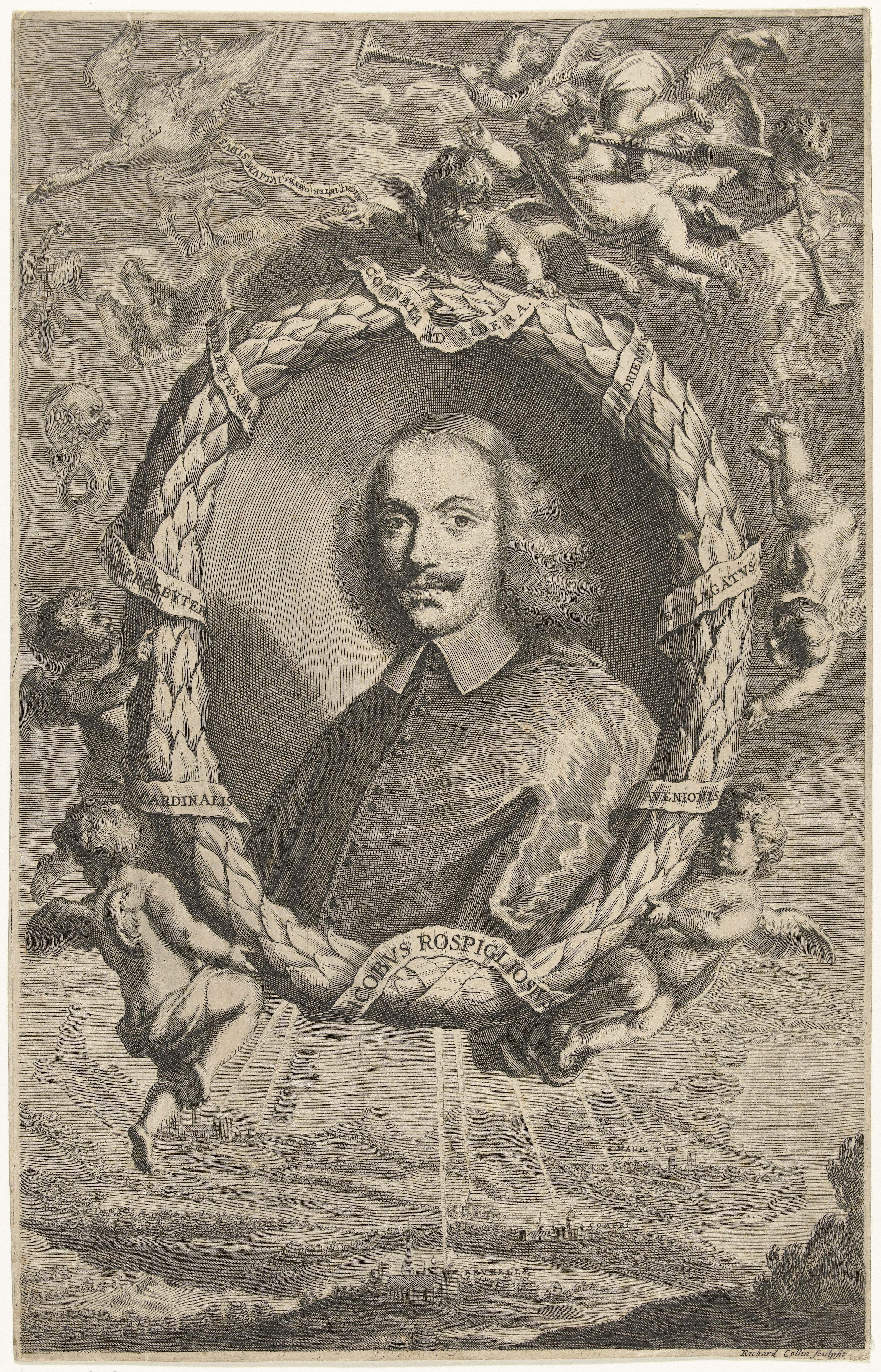Portret van kardinaal Giacomo Rospigliosi