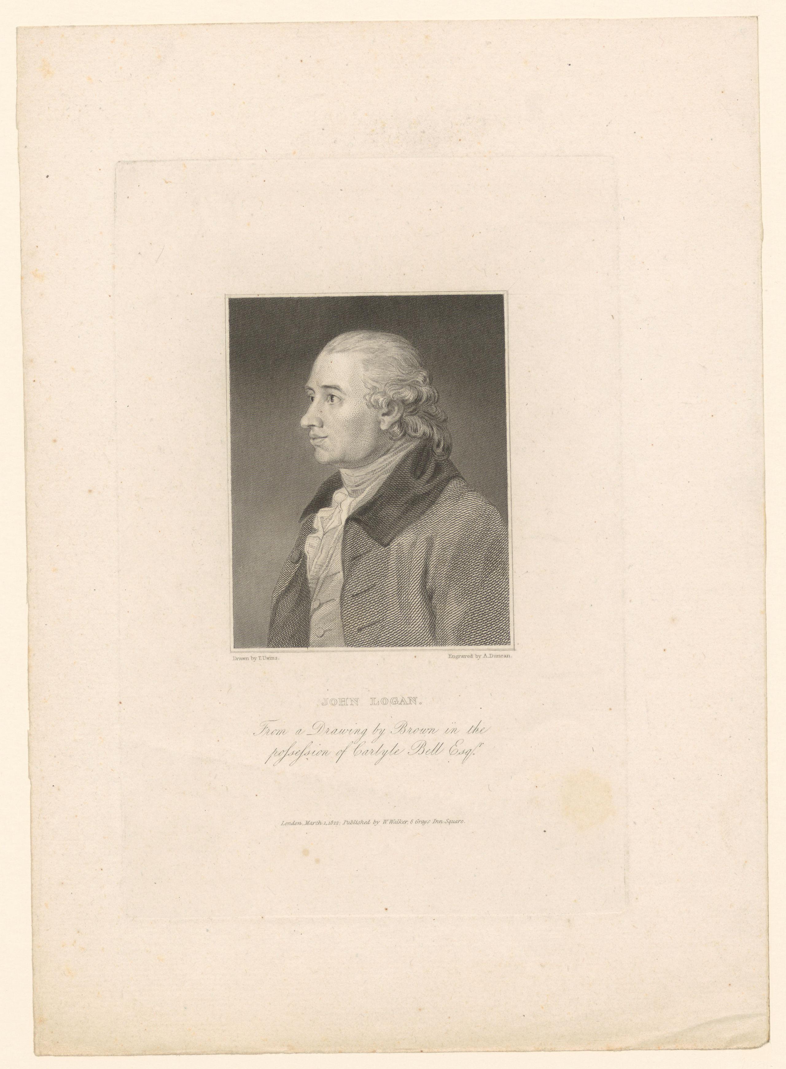 Portret van John Logan