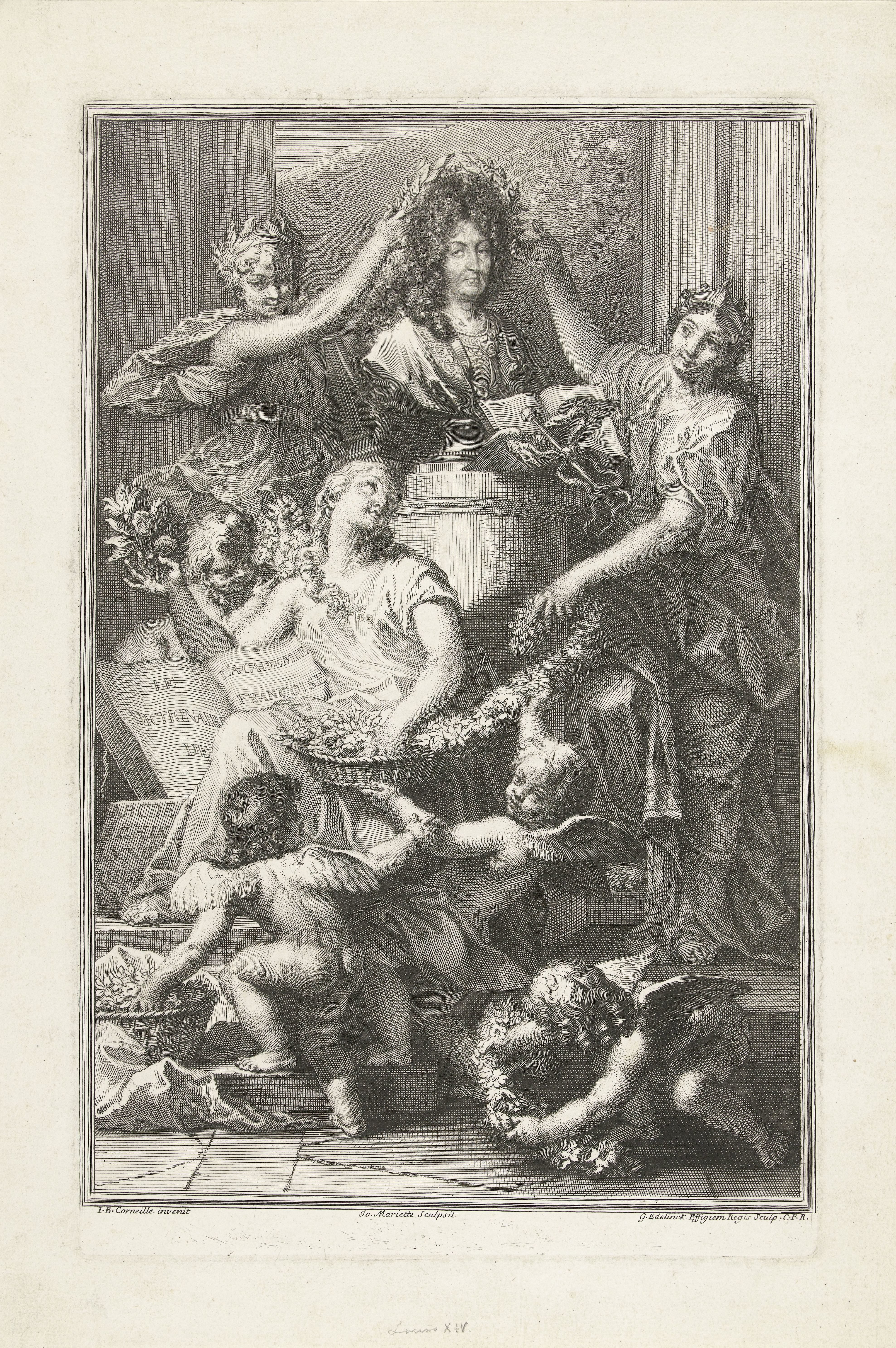 Borstbeeld van Lodewijk de XIV