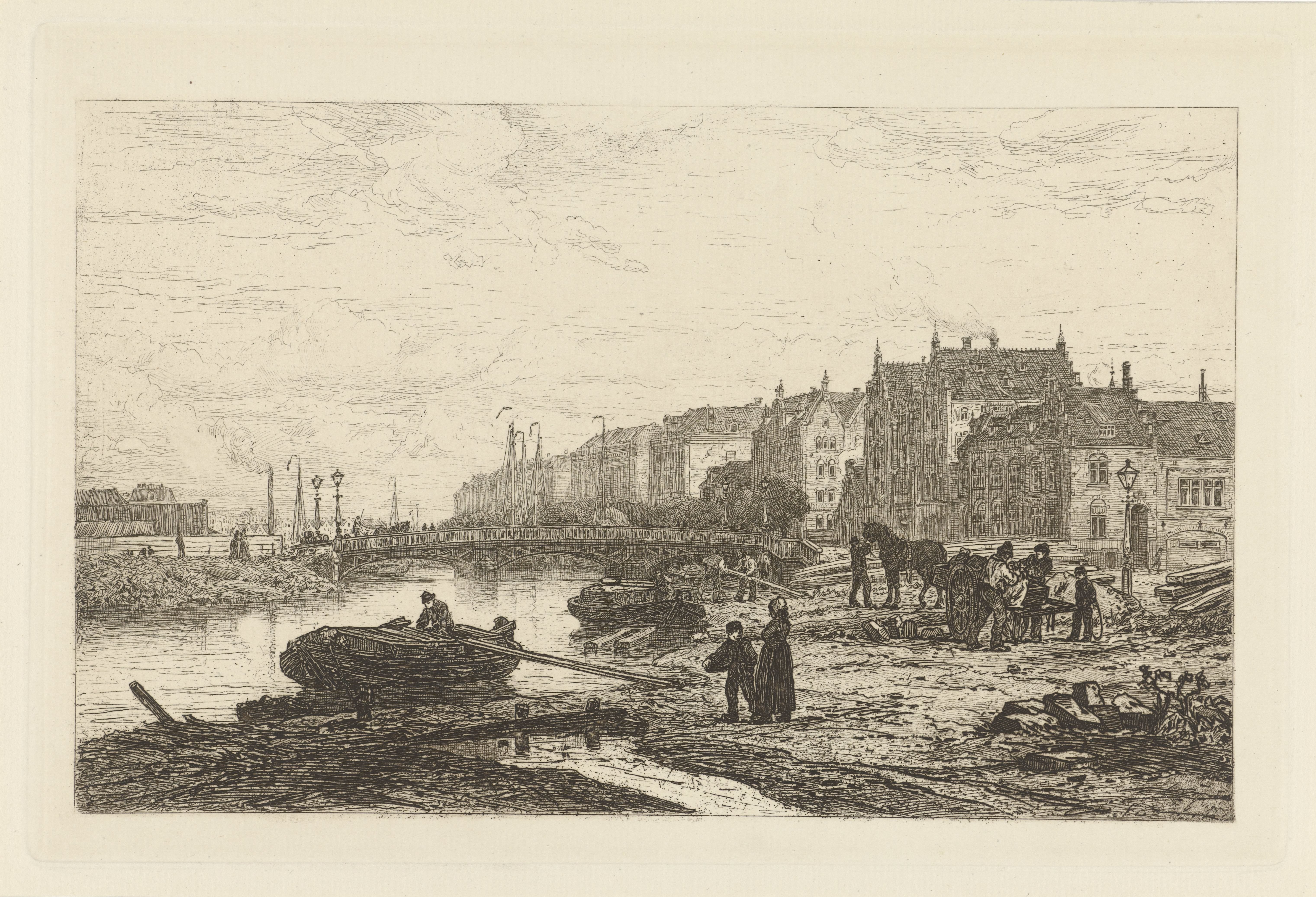 Gezicht op de Stadhouderskade