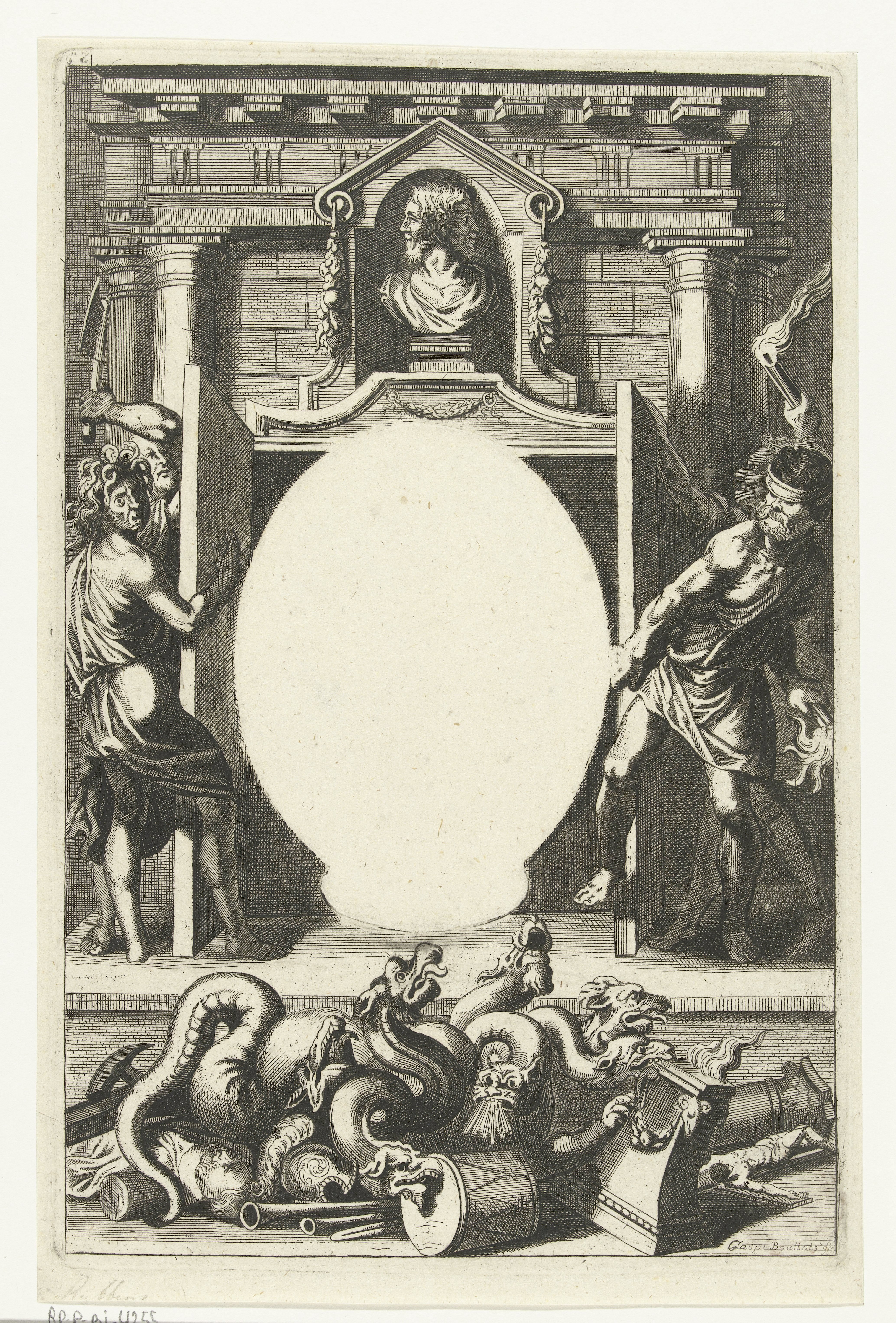 Allegorische omlijsting