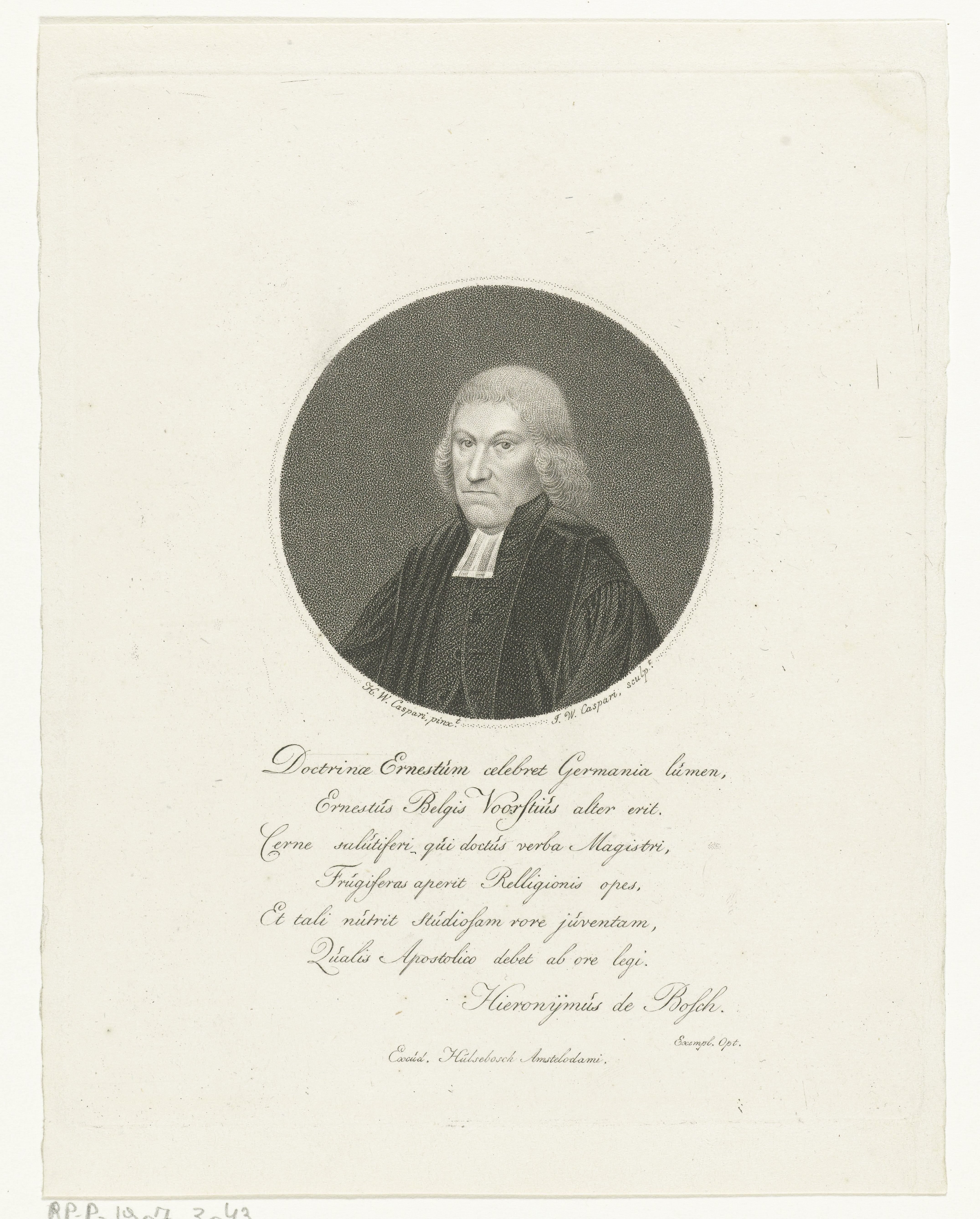 Portret van Johannes van Voorst