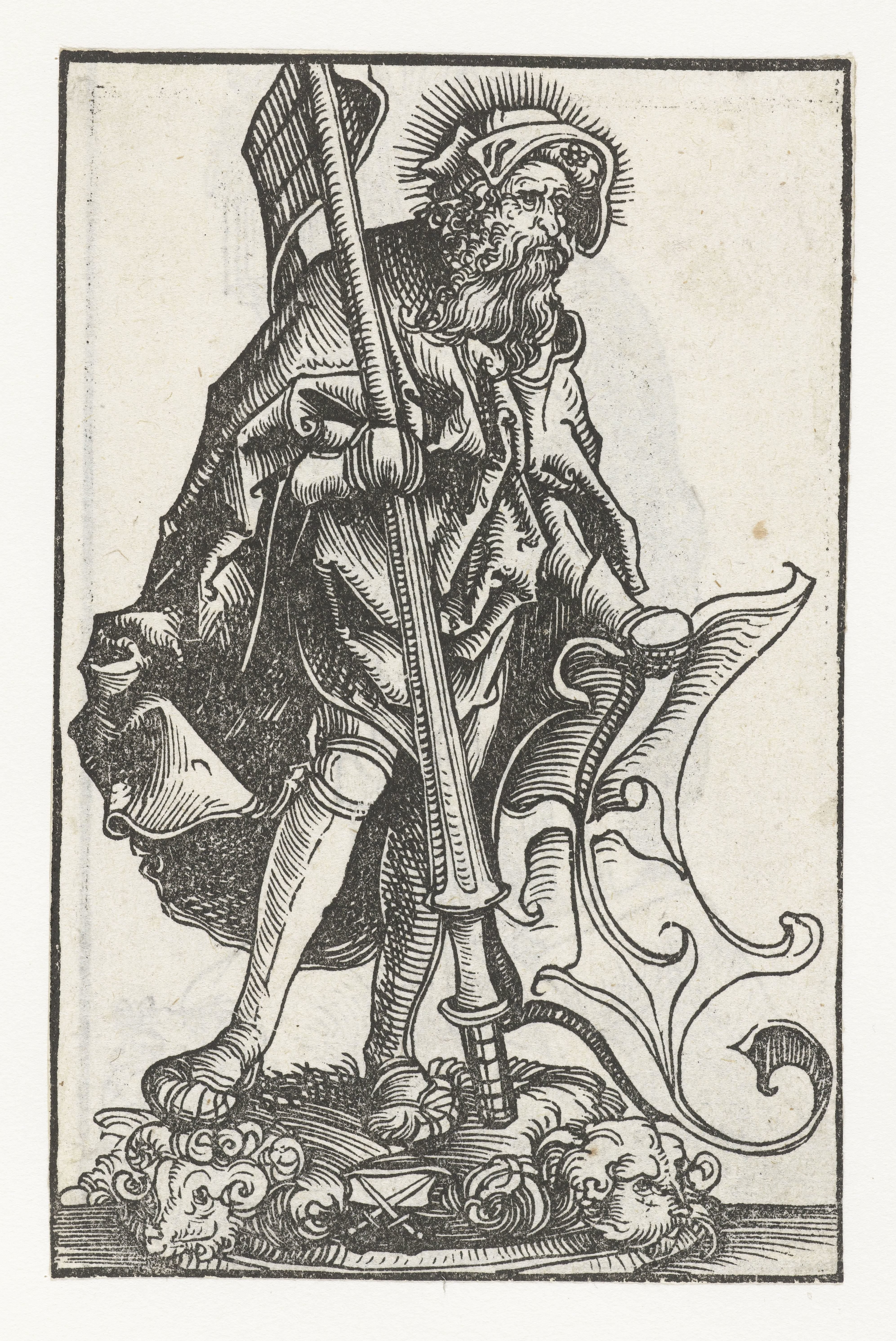 Beeld van heilige Pancratius