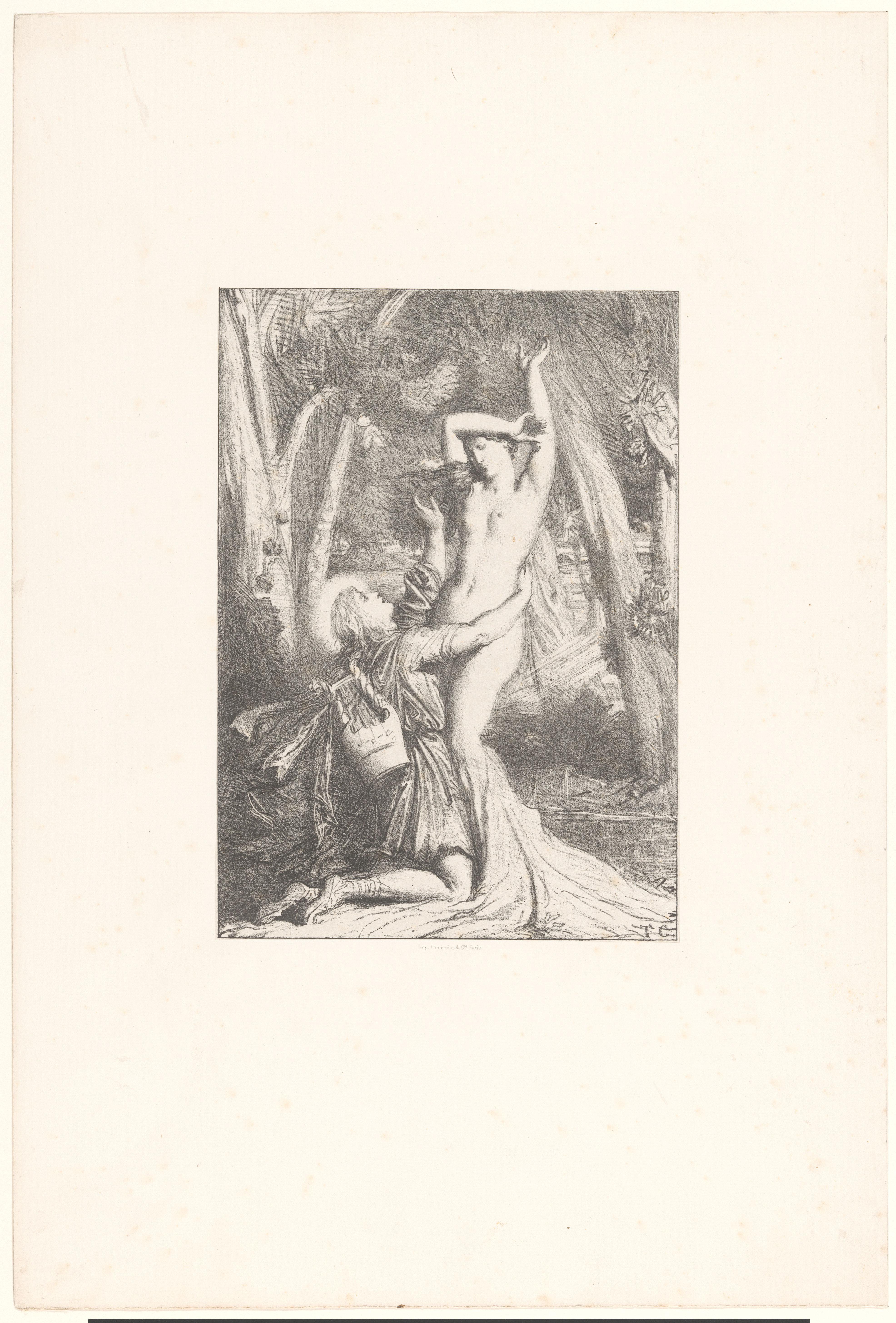 Apollo omhelst Daphne