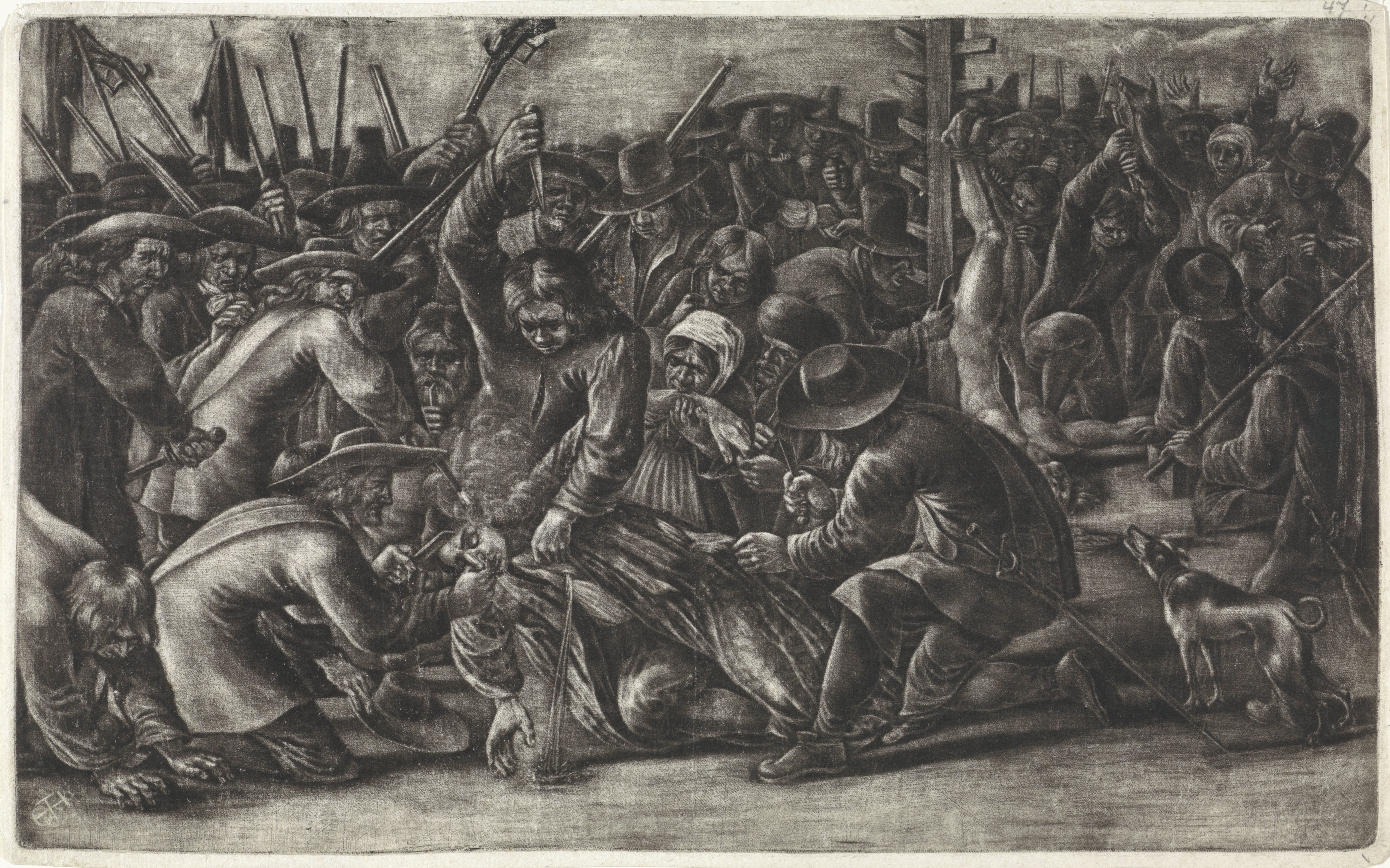 Verminking van de lichamen van de gebroeders De Witt, 1672