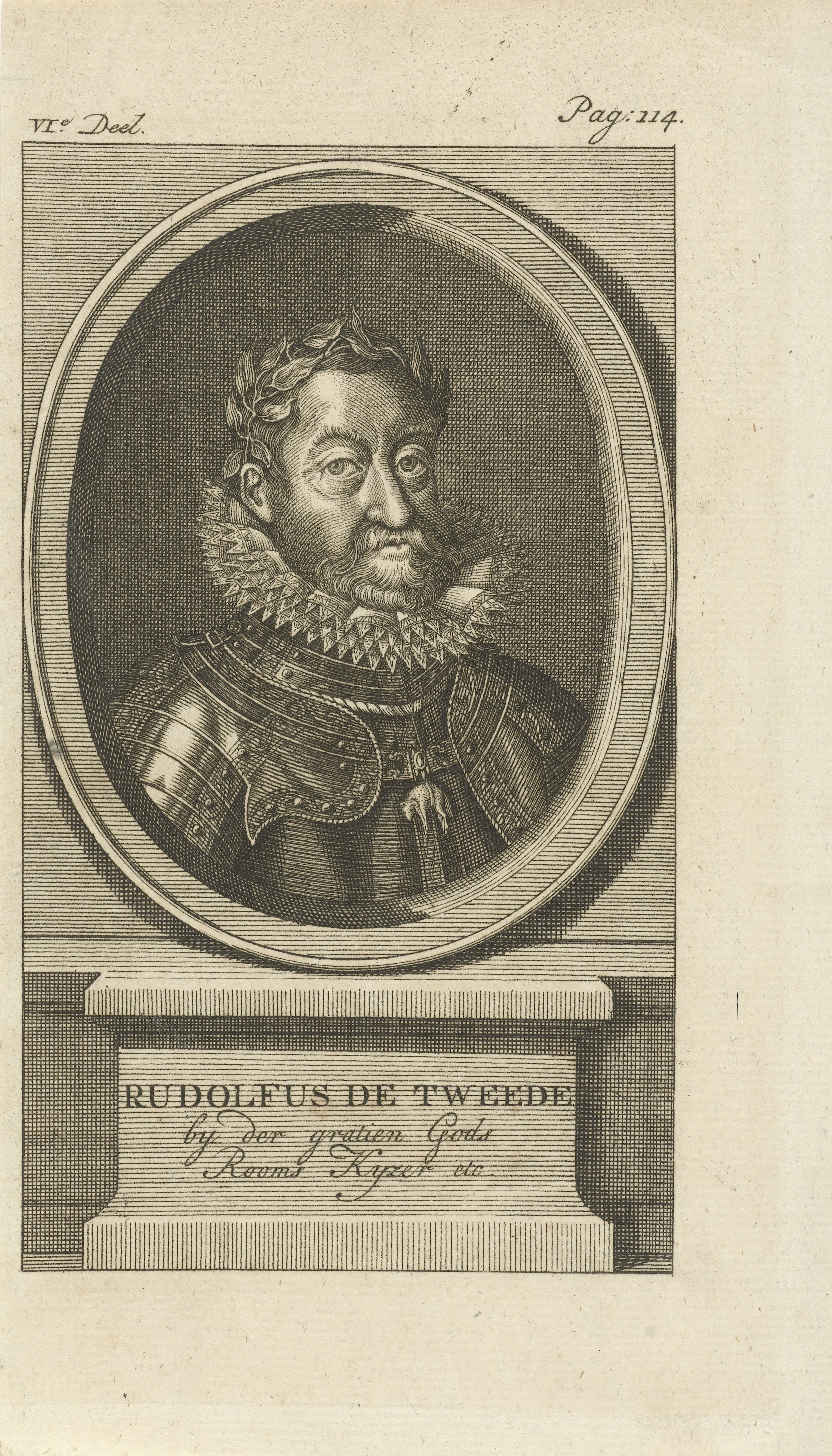 Portret van Rudolf II van Habsburg, Duits keizer