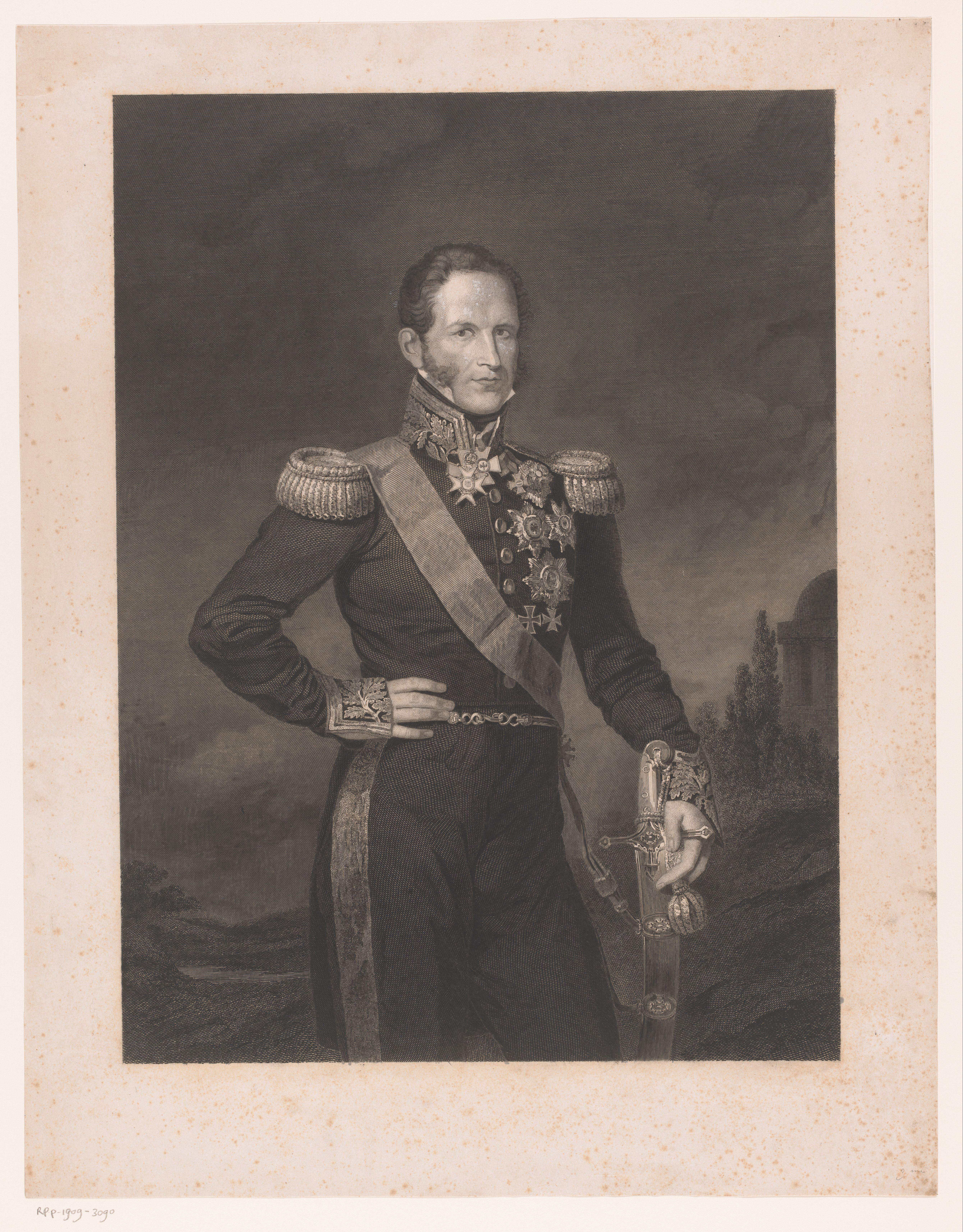 Portret van Leopold I