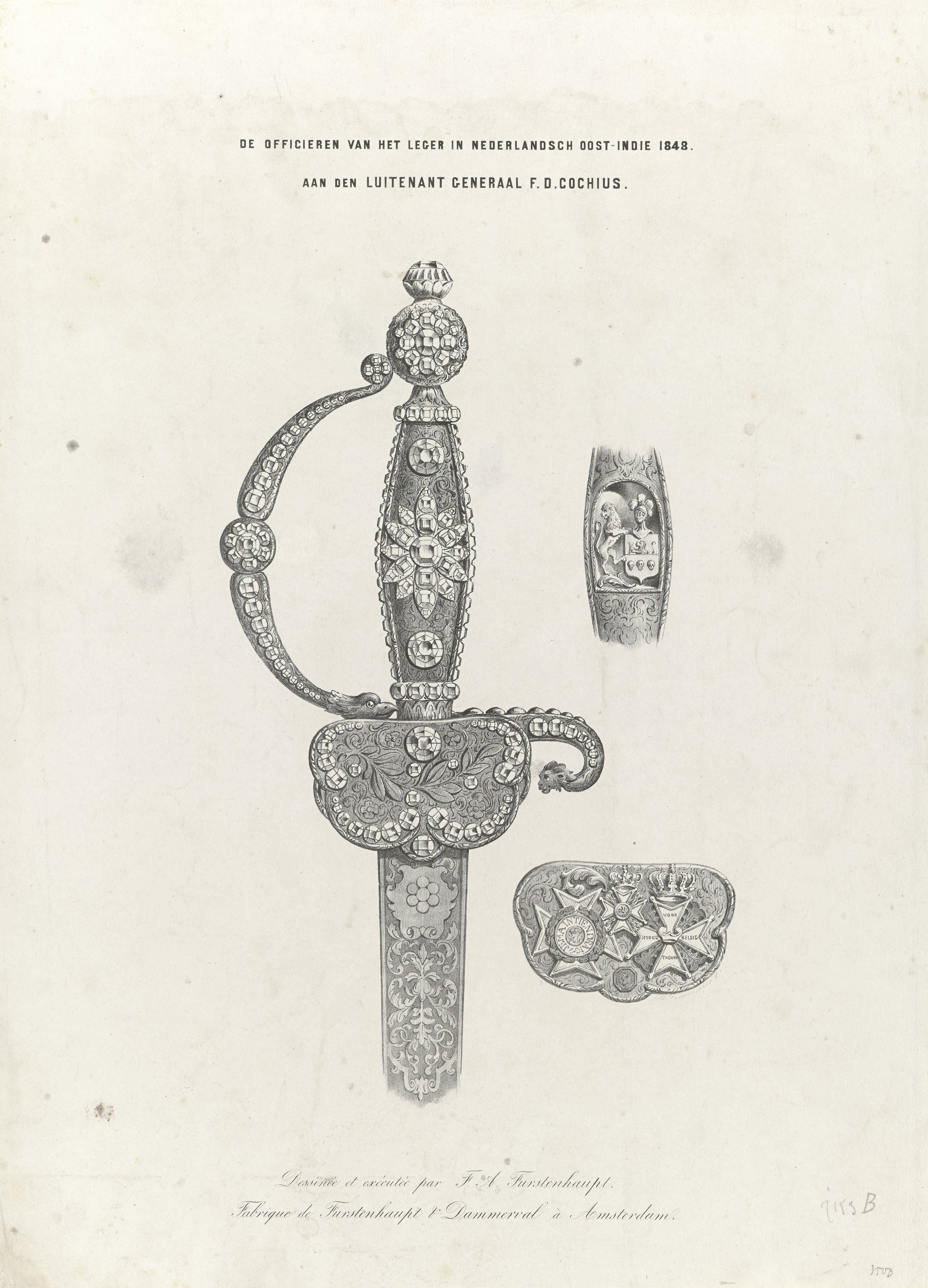 De Officieren van het Leger in Nederlandsch Oost-Indie 1848. Aan den Luitenant Generaal F.D. Cochius