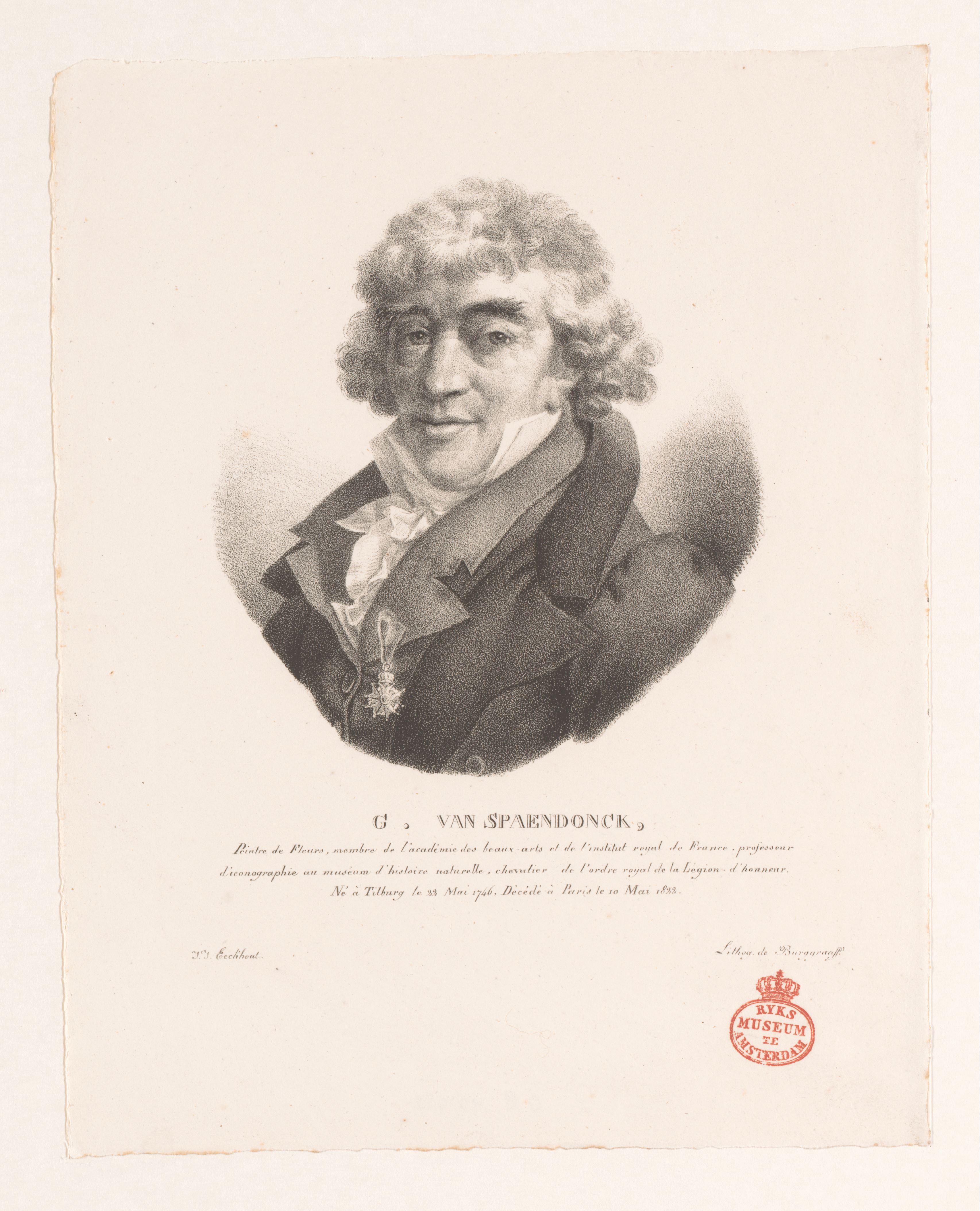 Portret van Gerard van Spaendonck
