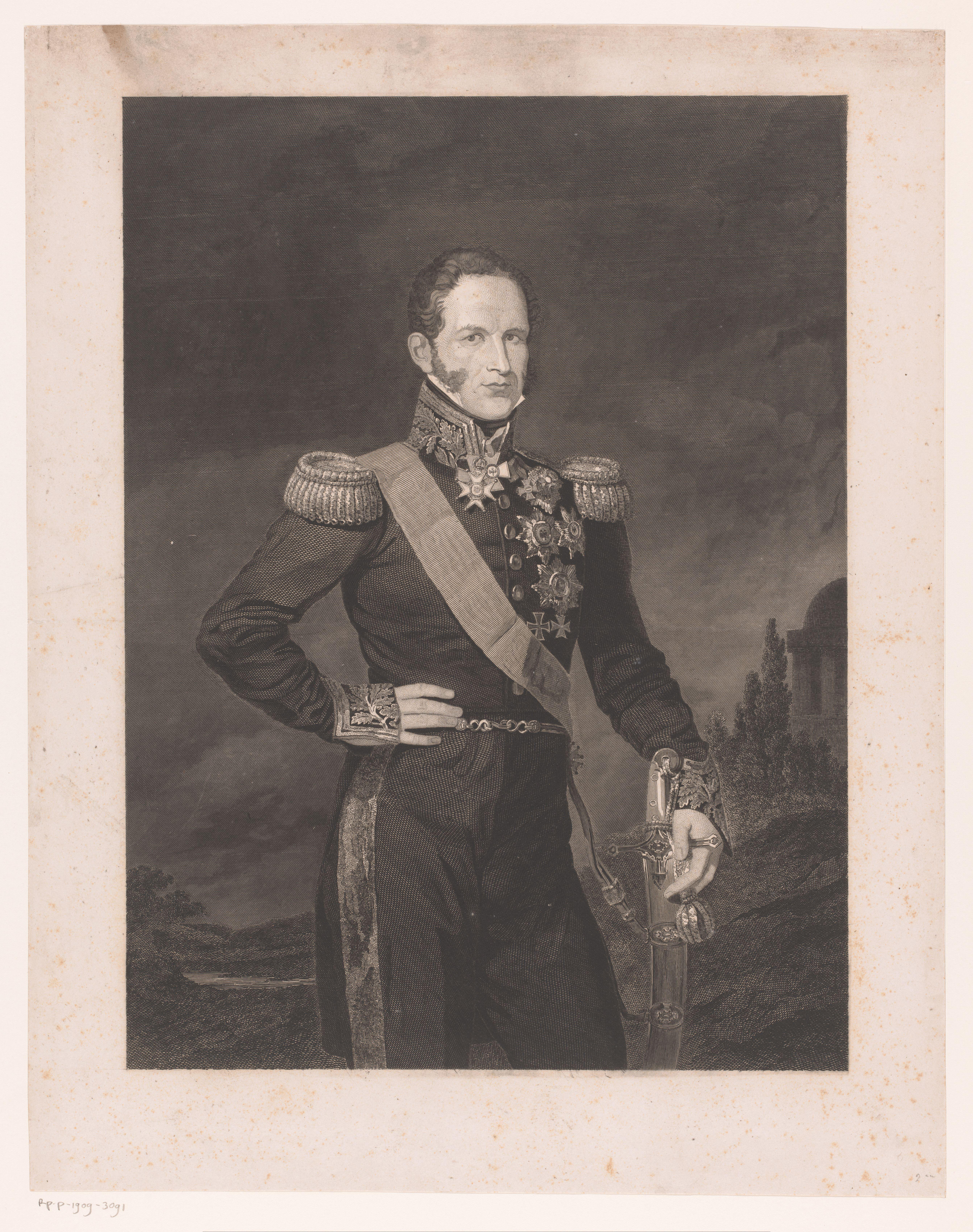 Portret van Leopold I