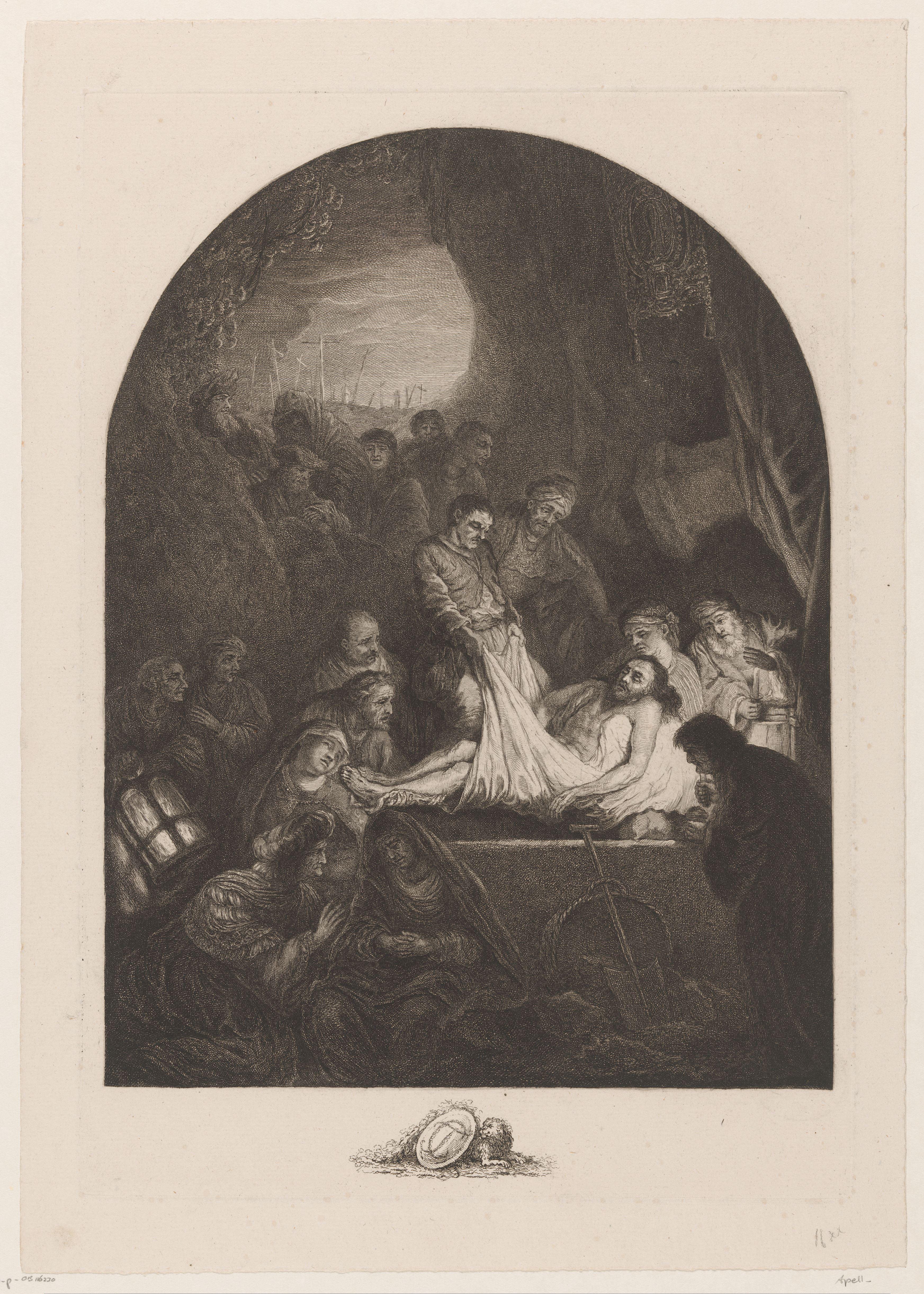 Graflegging van Christus