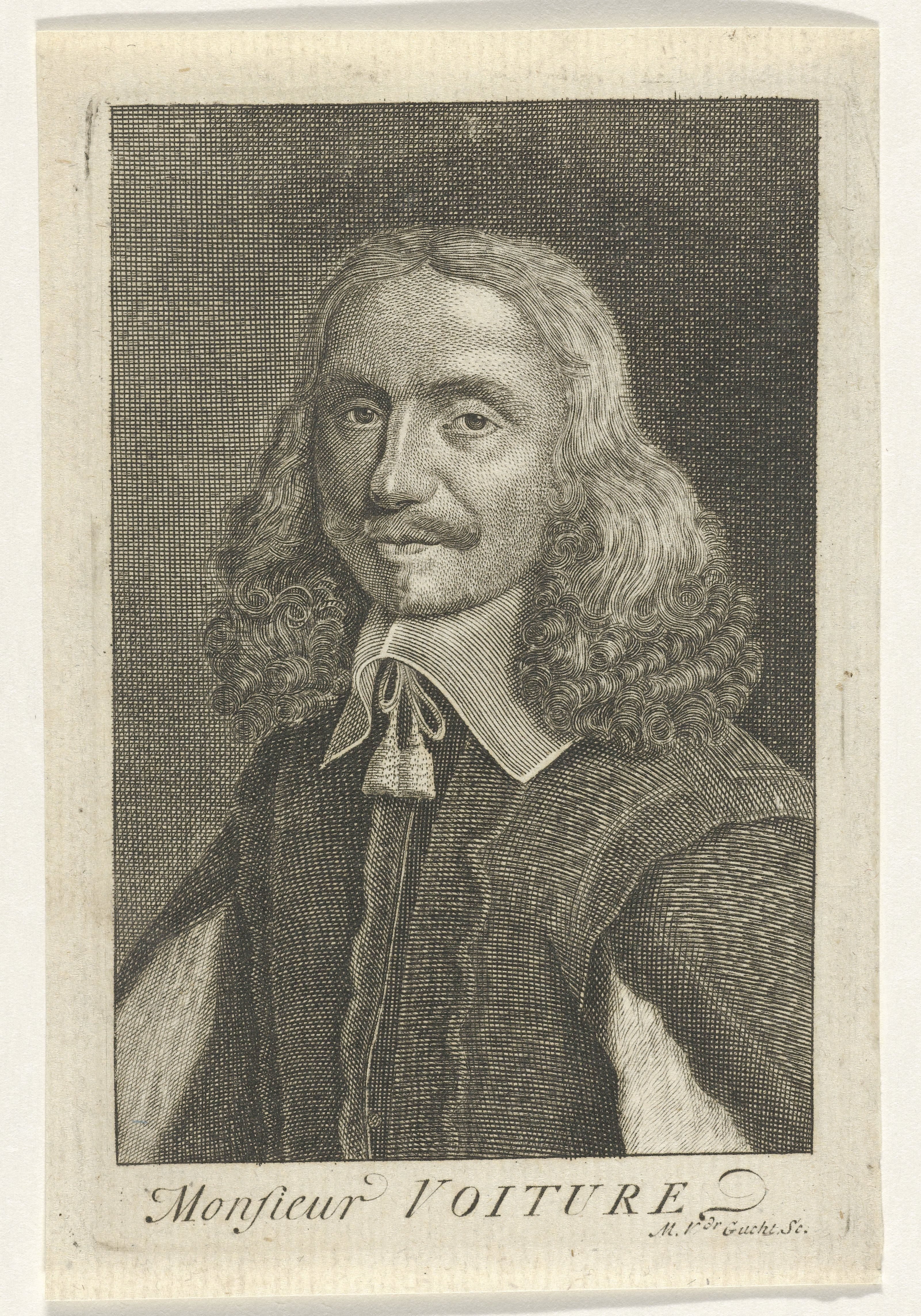 Portret van monsieur Voiture
